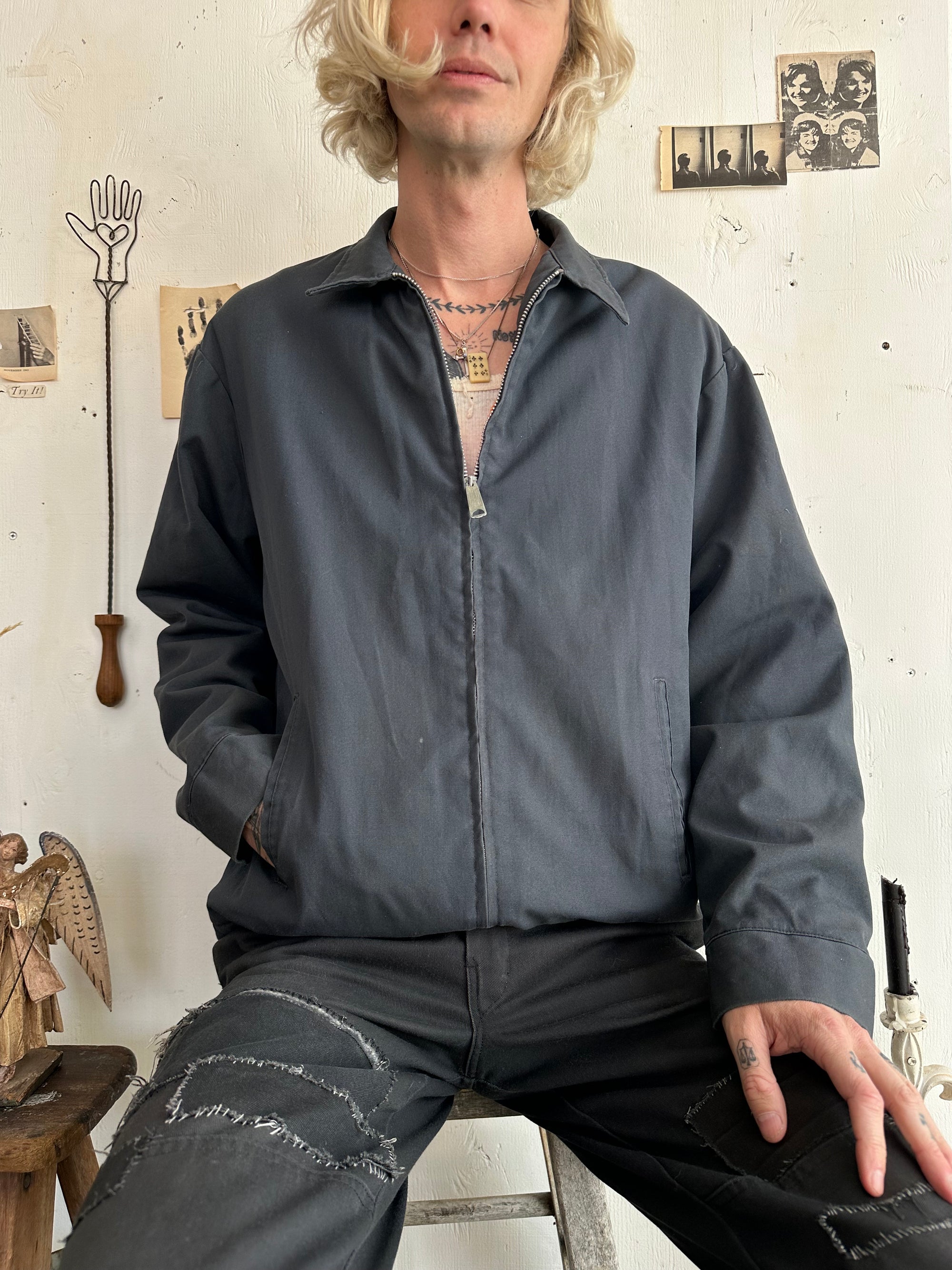 1970s Slate Grey Bic Mac Jacket