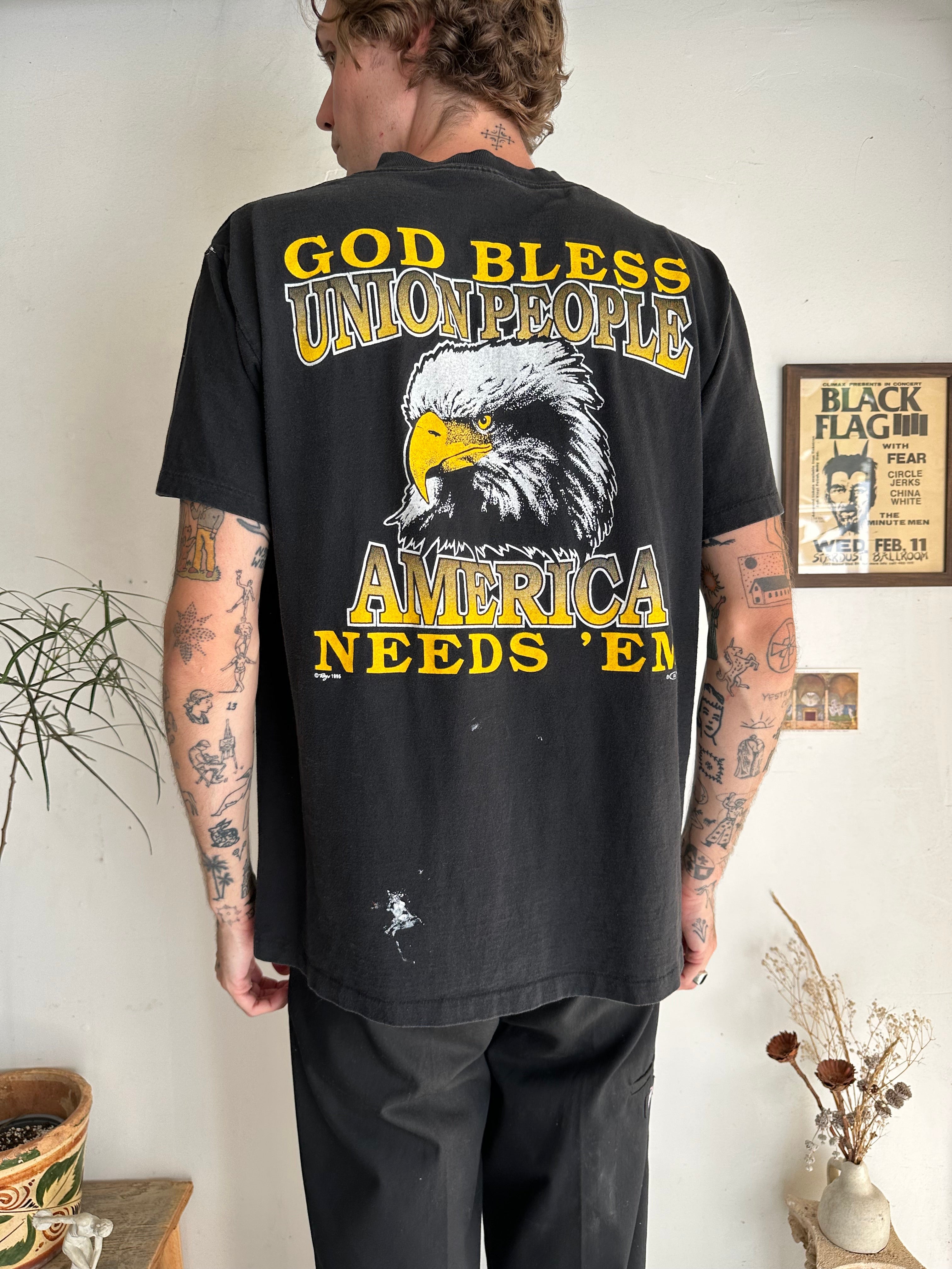 1995 God Bless Union Tee (XL)