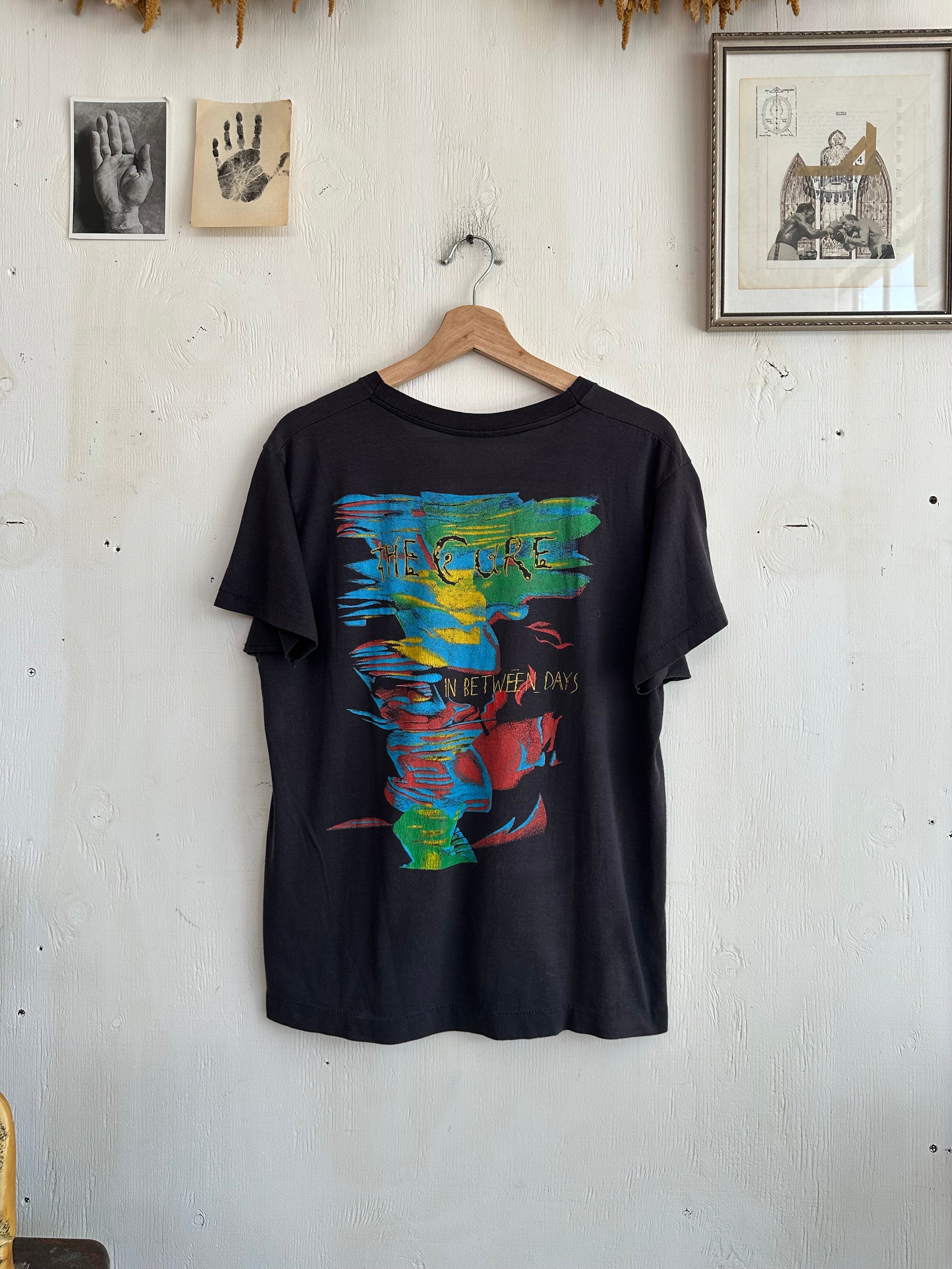 1980s The Cure In Between Days Tour T-Shirt (Boxy M)