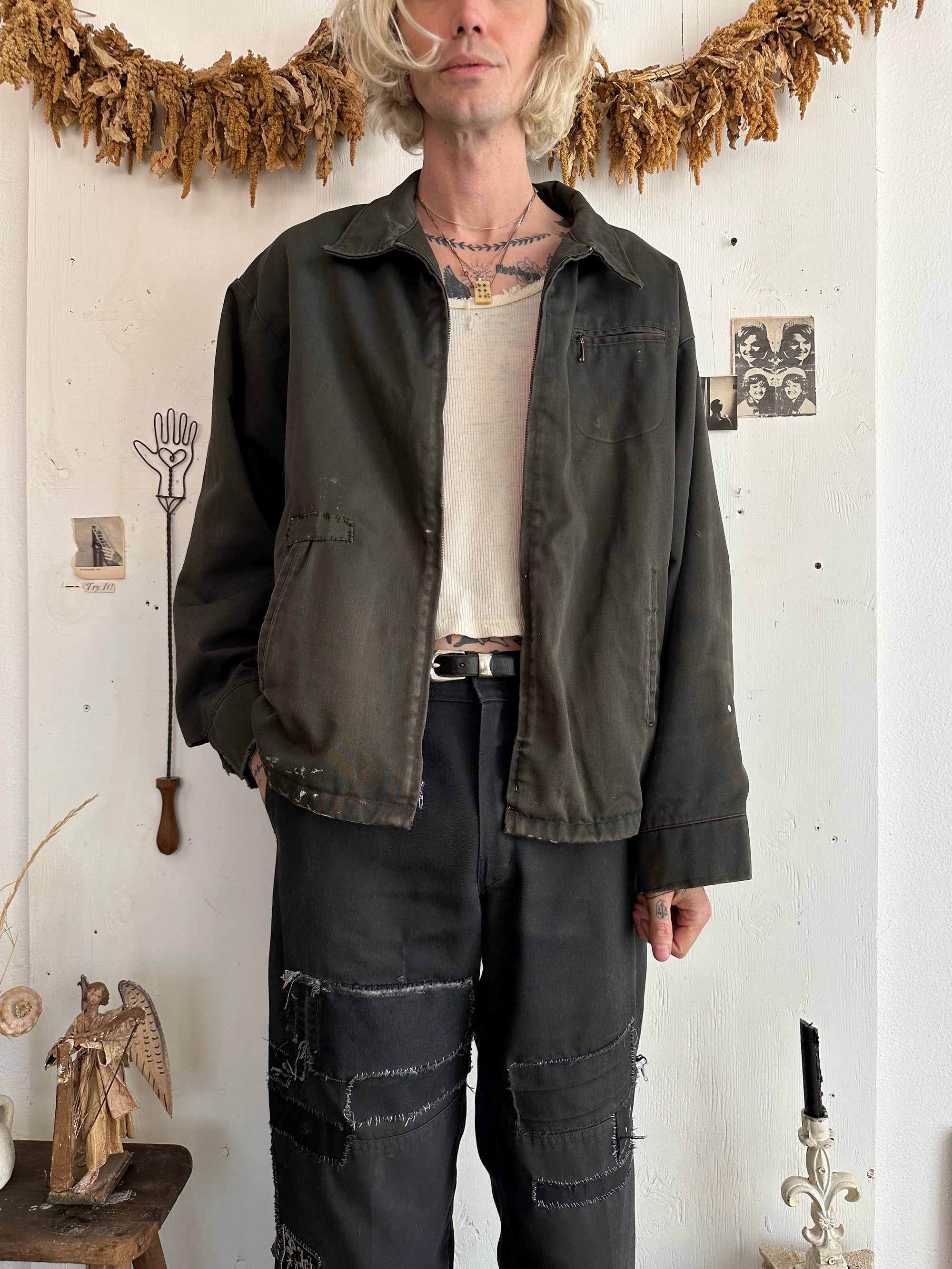 1960s Thrashed Big Mac Jacket W/ Patch