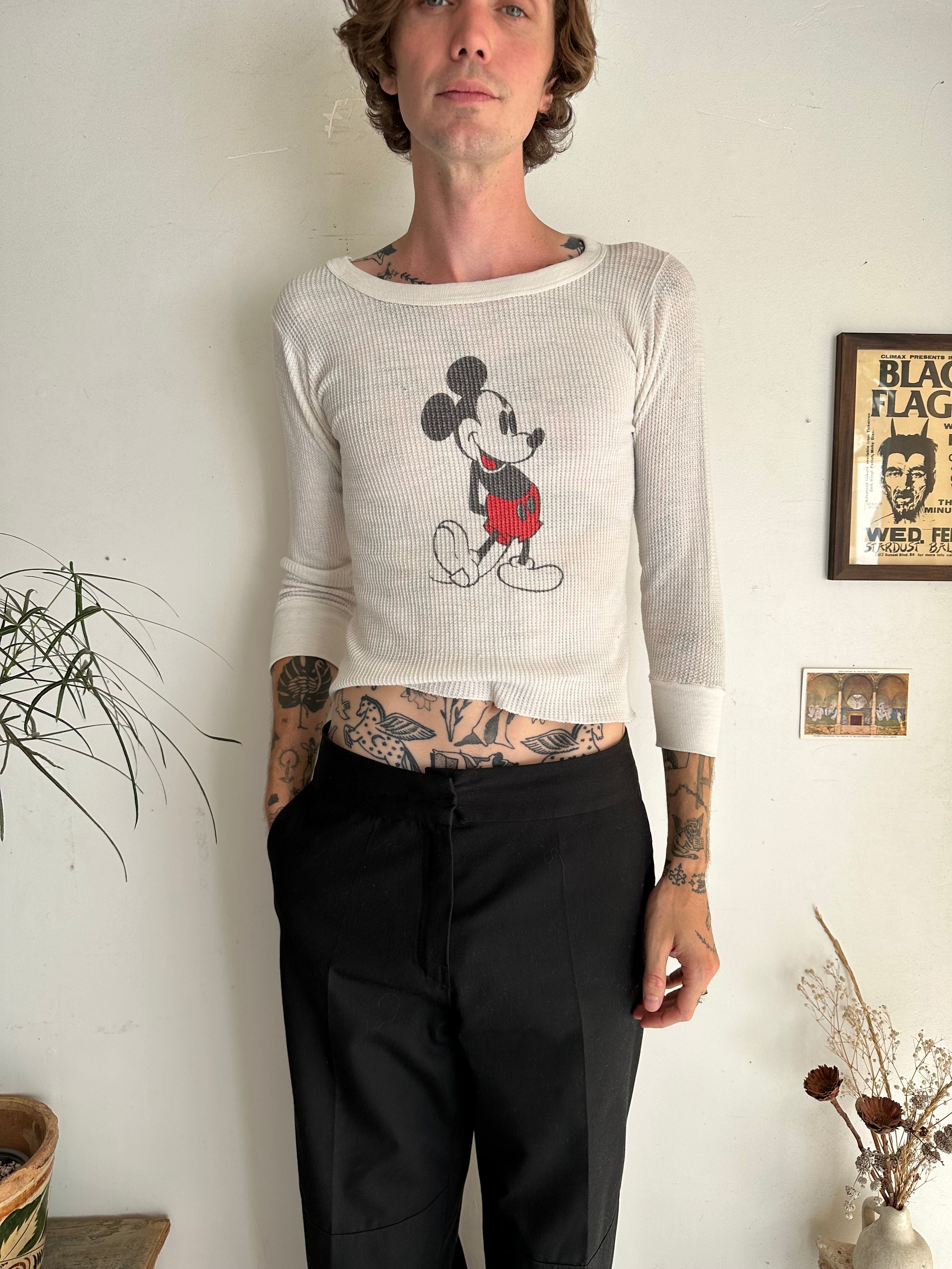 1980s Well-Worn Mickey Thermal (S)