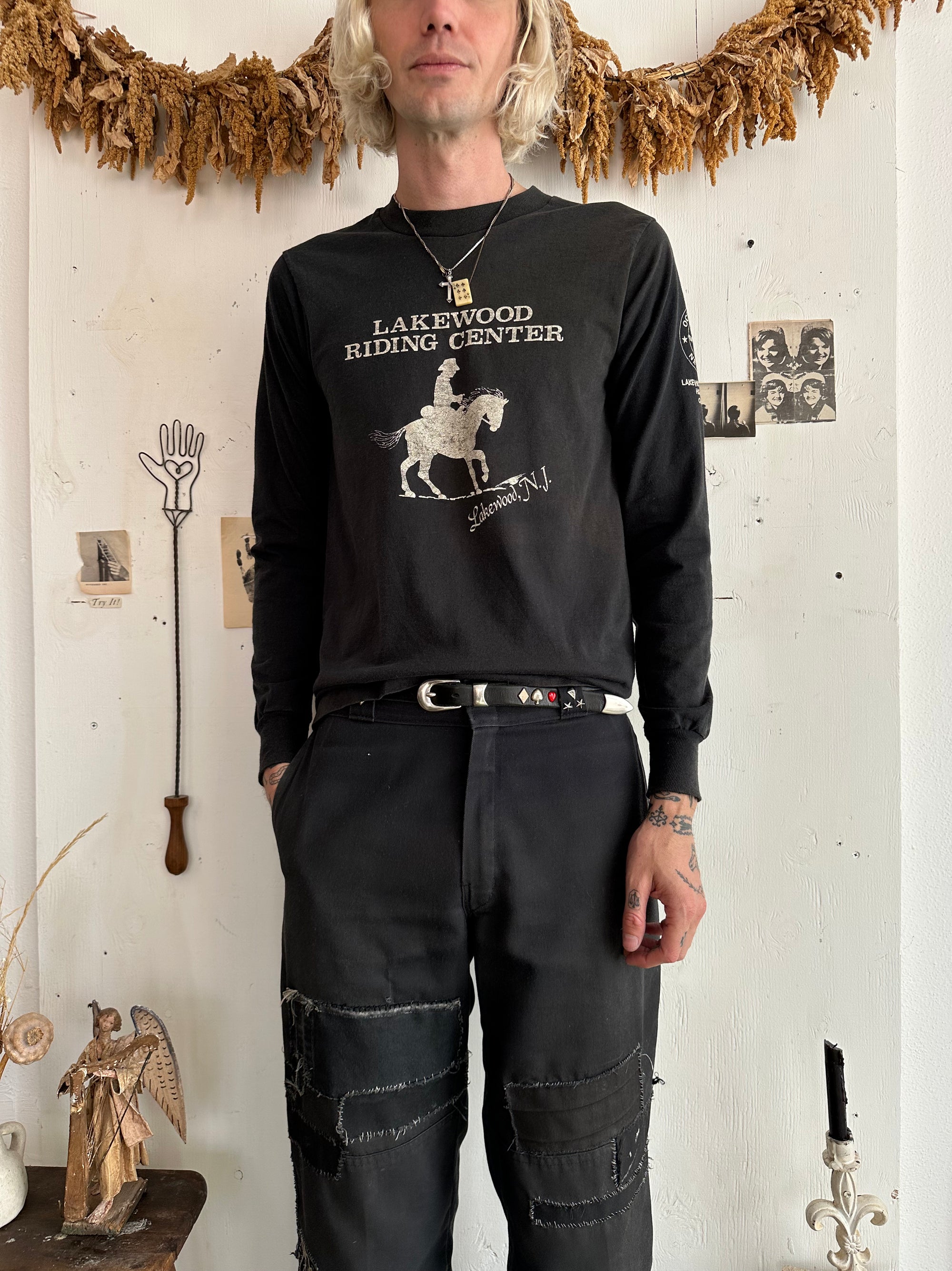 1990s Faded Lakewood Riding Center Long Sleeve