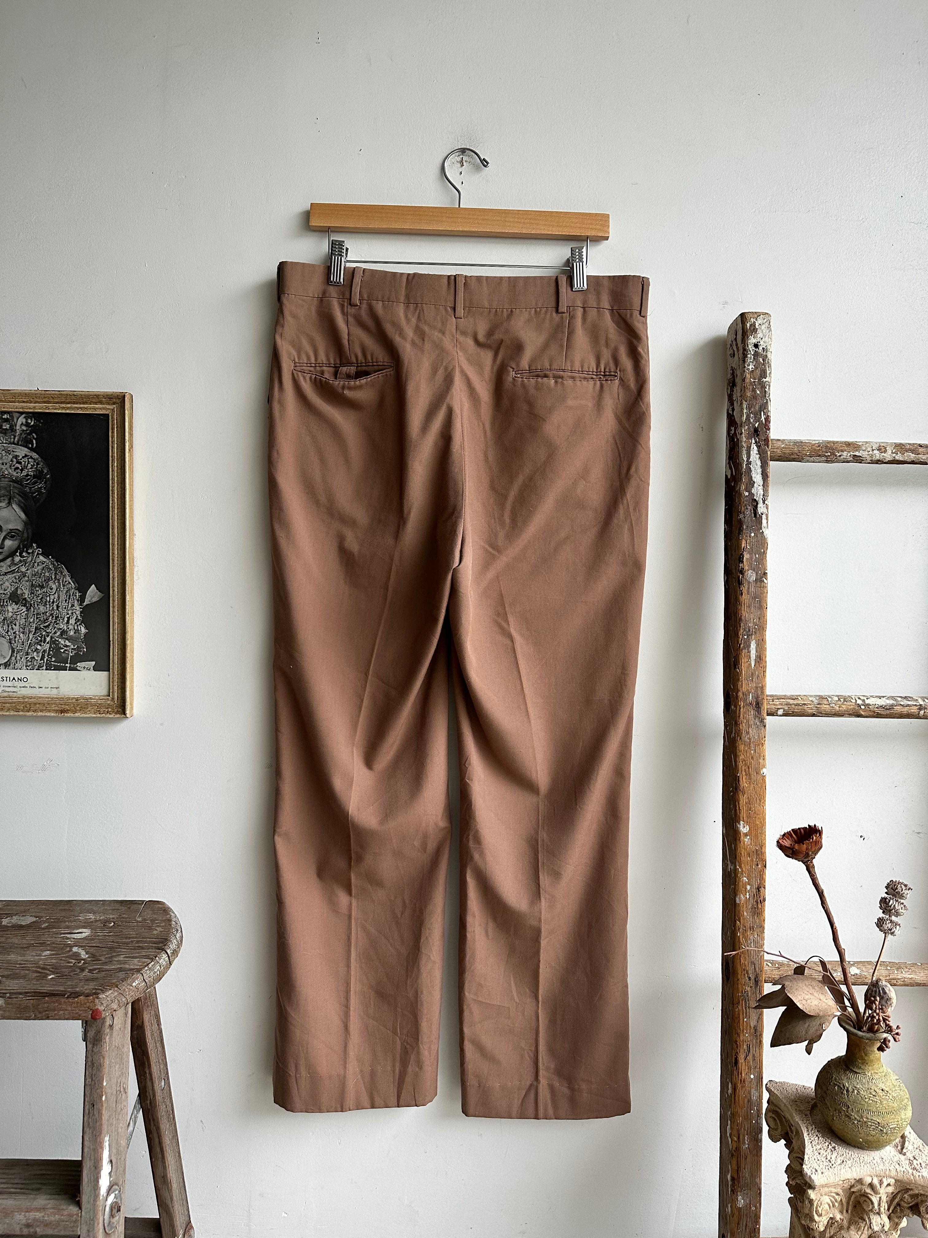 1970s Clay Trousers (35 x 29)