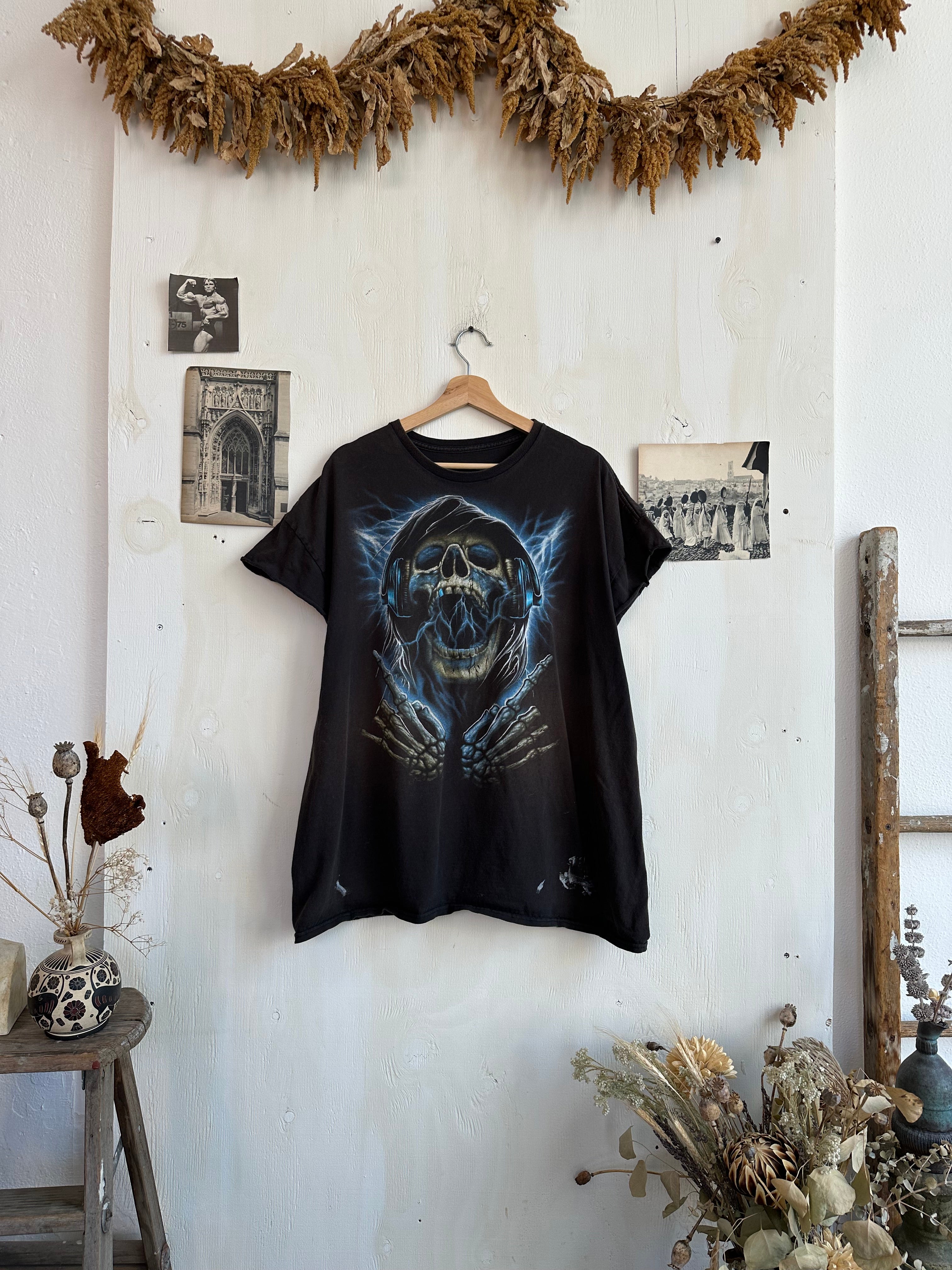 2000s Well-Worn Reaper Cut Off Tee (Boxy XL/XXL)