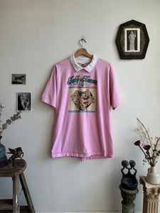 1990s Collared Teddy Bear T-Shirt (XXL)