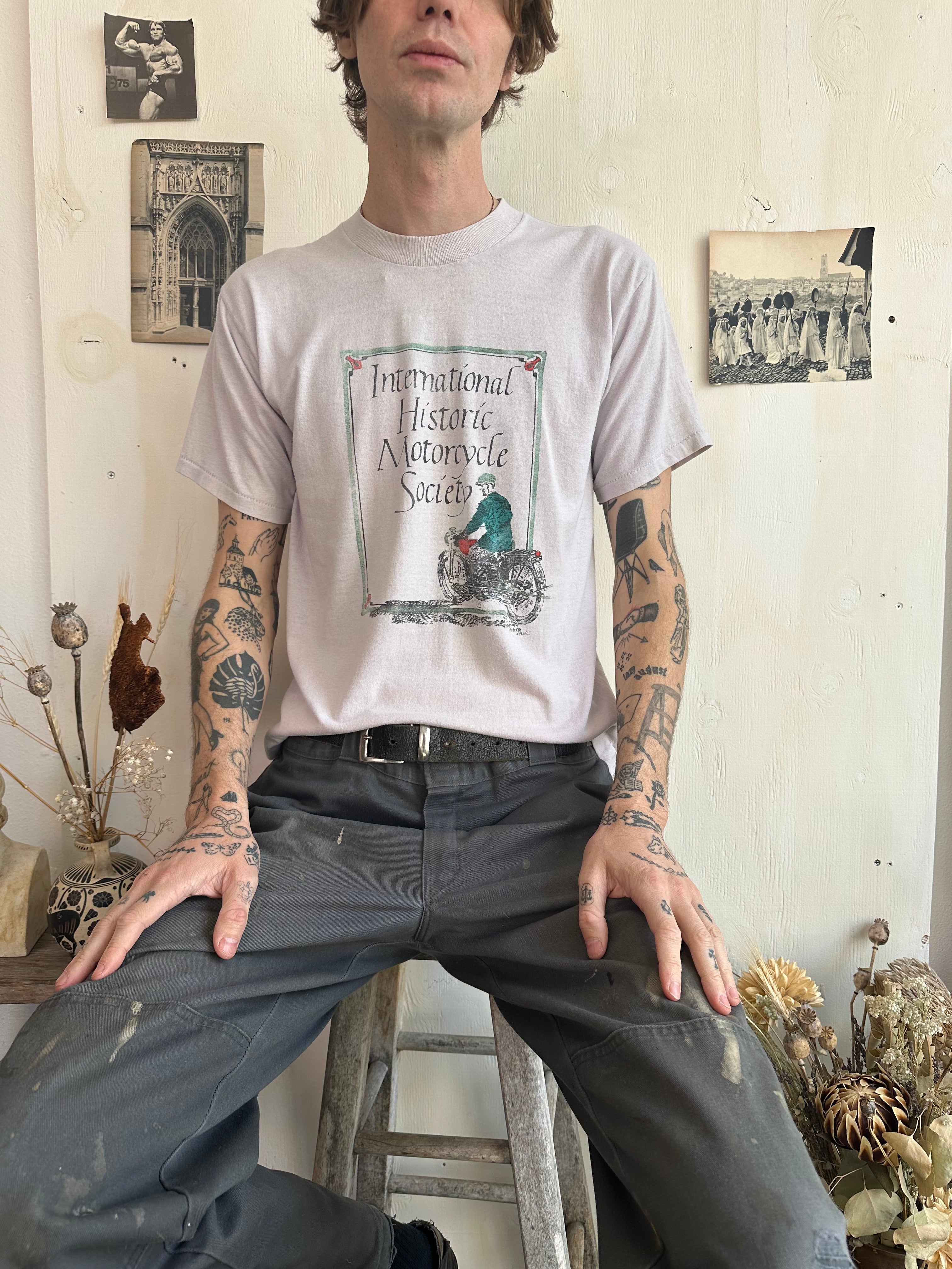 1980s Historic Motorcycle Society Tee (M/L)