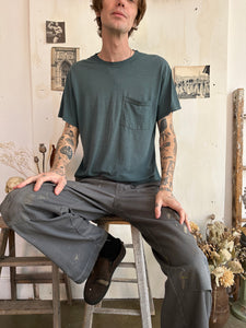 1990s Paper Thin Green Pocket Tee (L/XL)