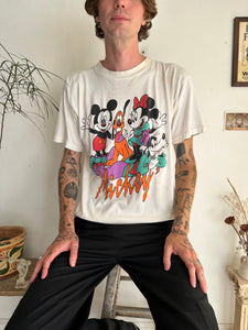 1990s Mickey Mouse Family T-Shirt (L)