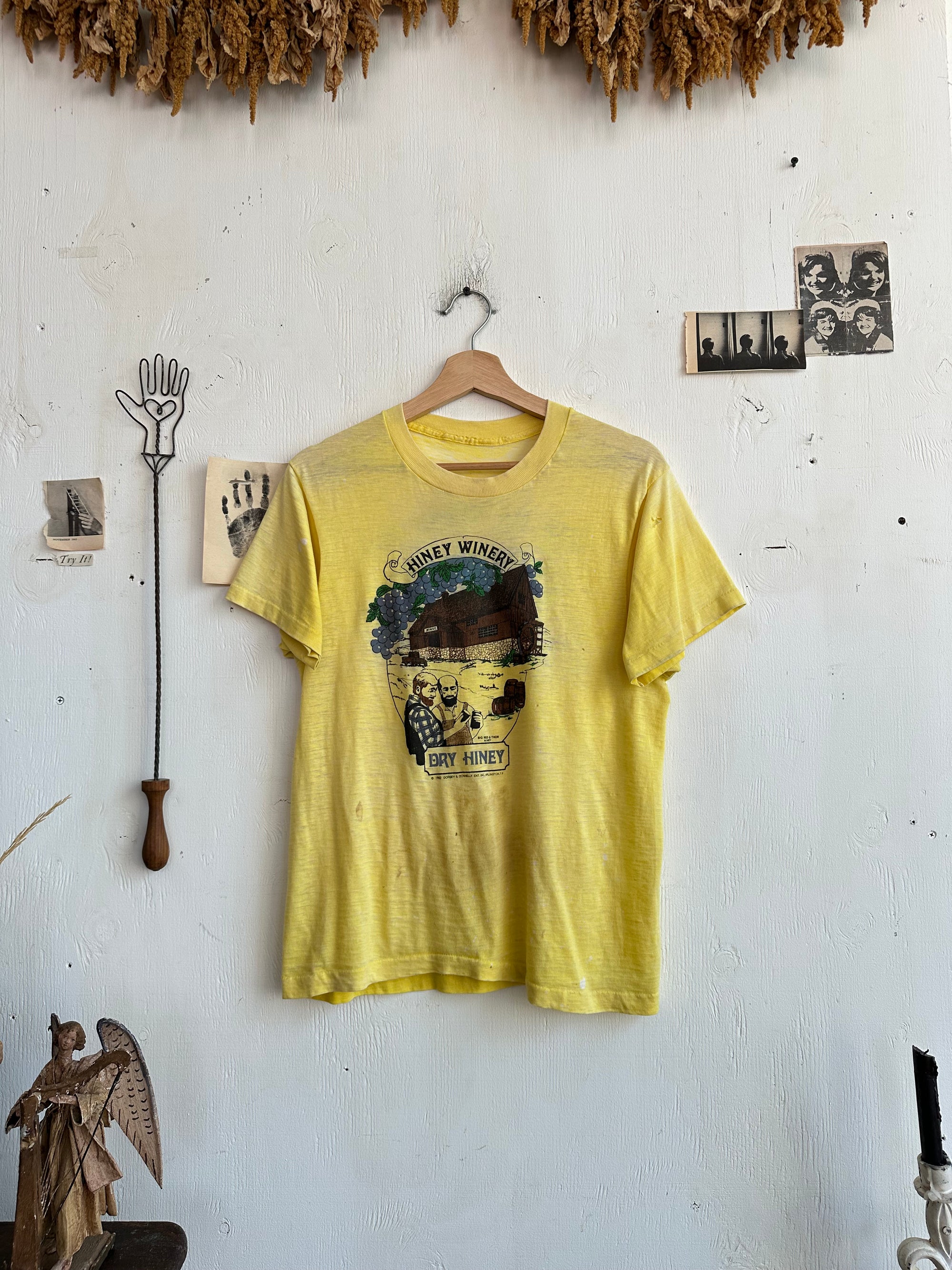 1980s Paper Thin Honey Winery Tee