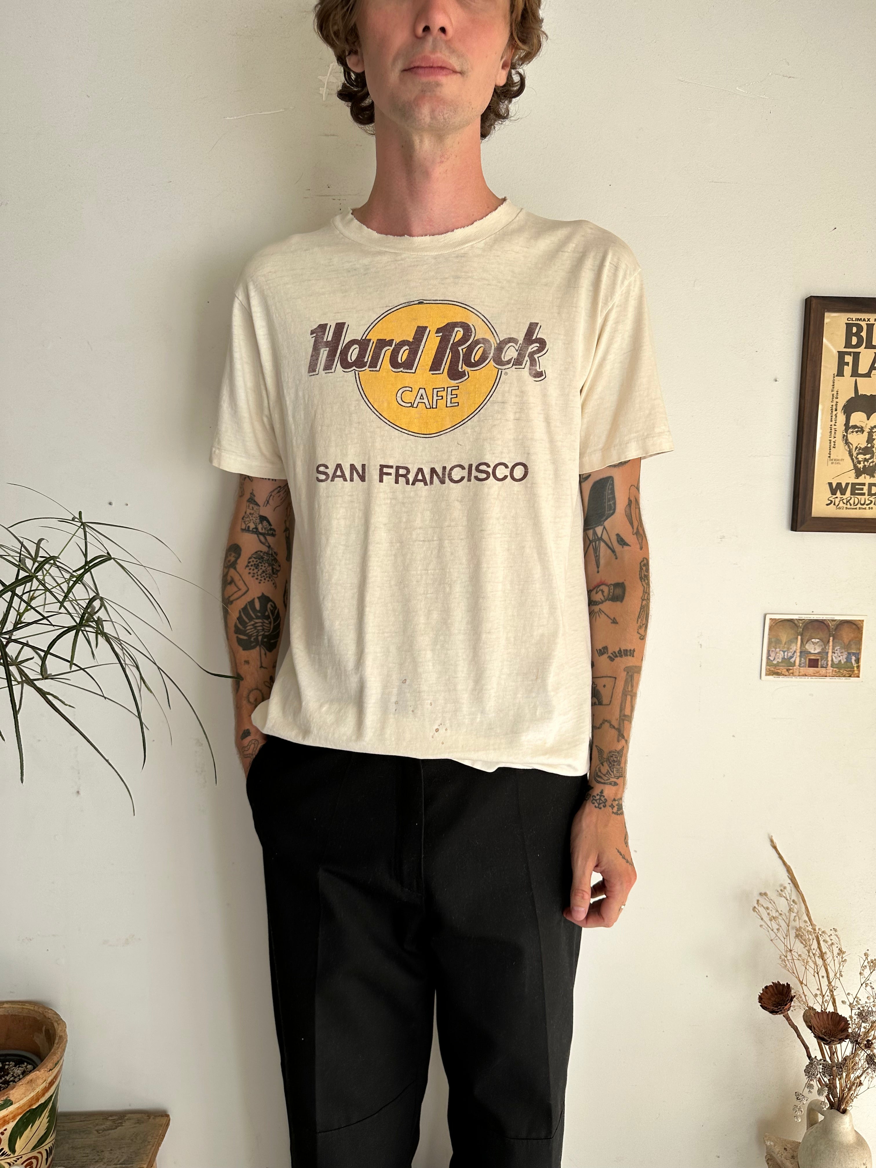 1980s Well Worn Hard Rock Cafe T-Shirt (M/L)