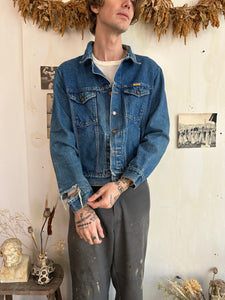 1980s Thrashed Trucker Jacket (M/Boxy L)