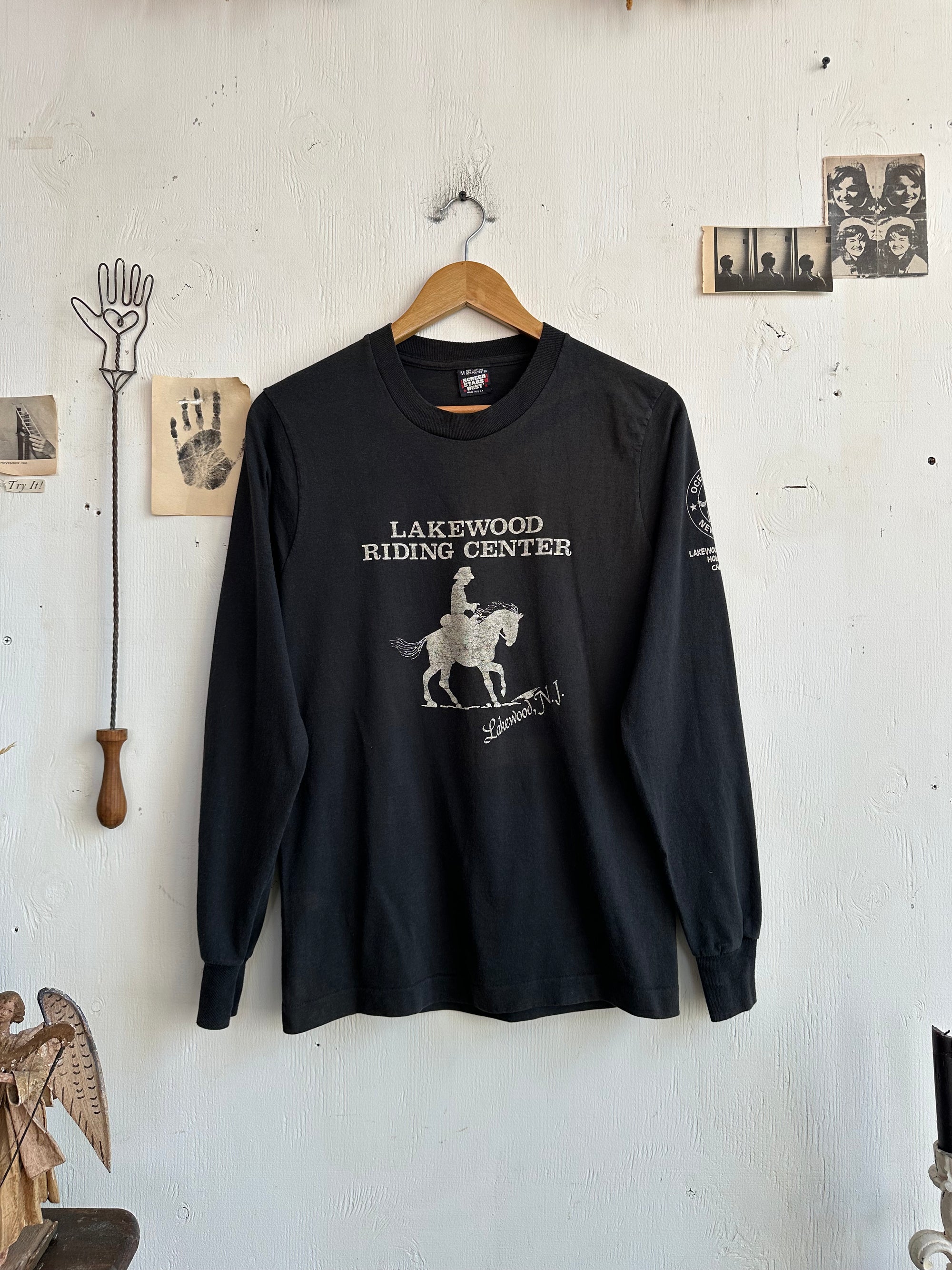 1990s Faded Lakewood Riding Center Long Sleeve