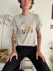 1980s Faded Fox T-Shirt (M/L)