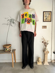 1990s Discolored Yeah Right T-Shirt (XXL)