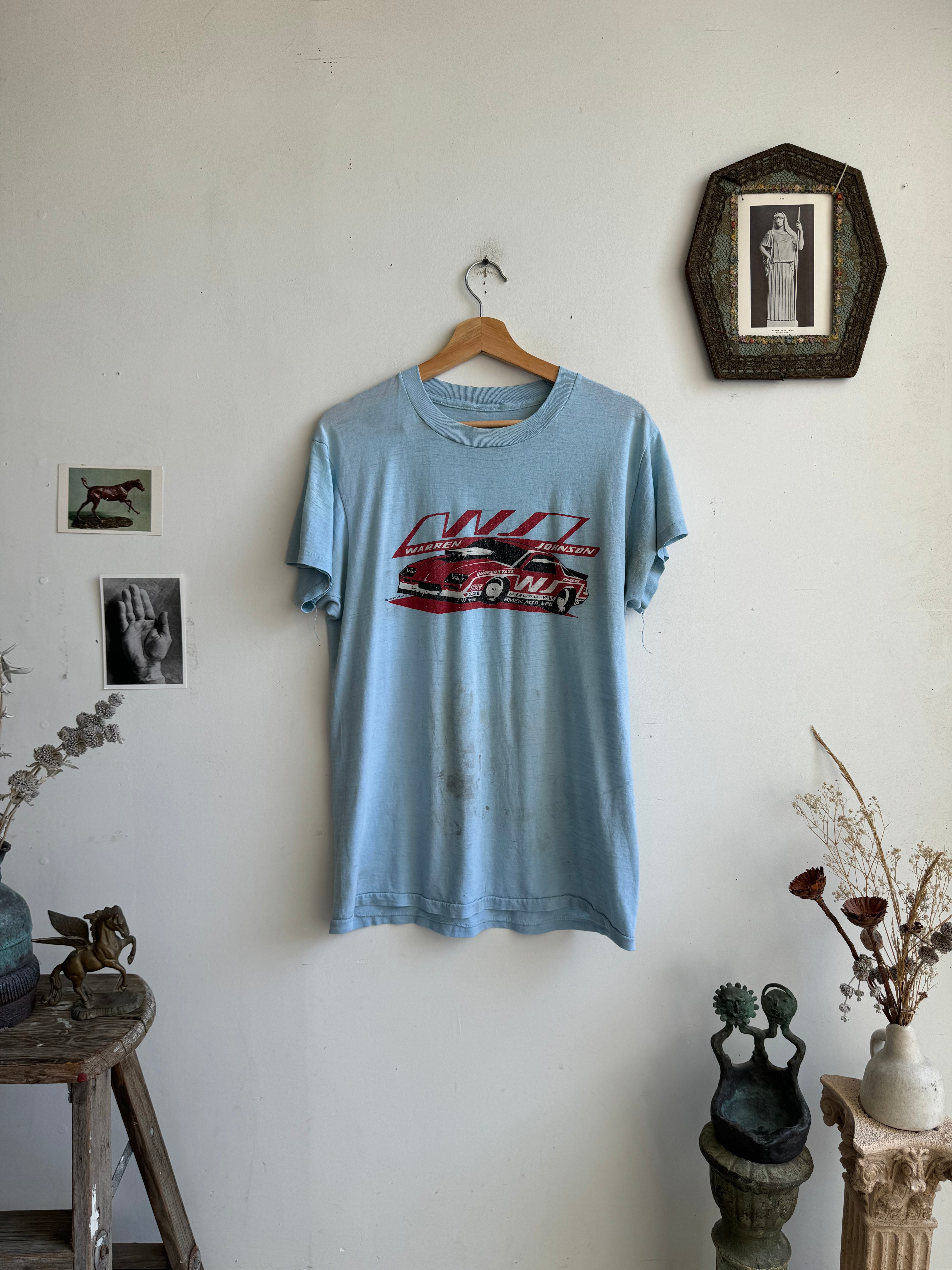 1980s Warren Johnson NASCAR Tee (L/XL)