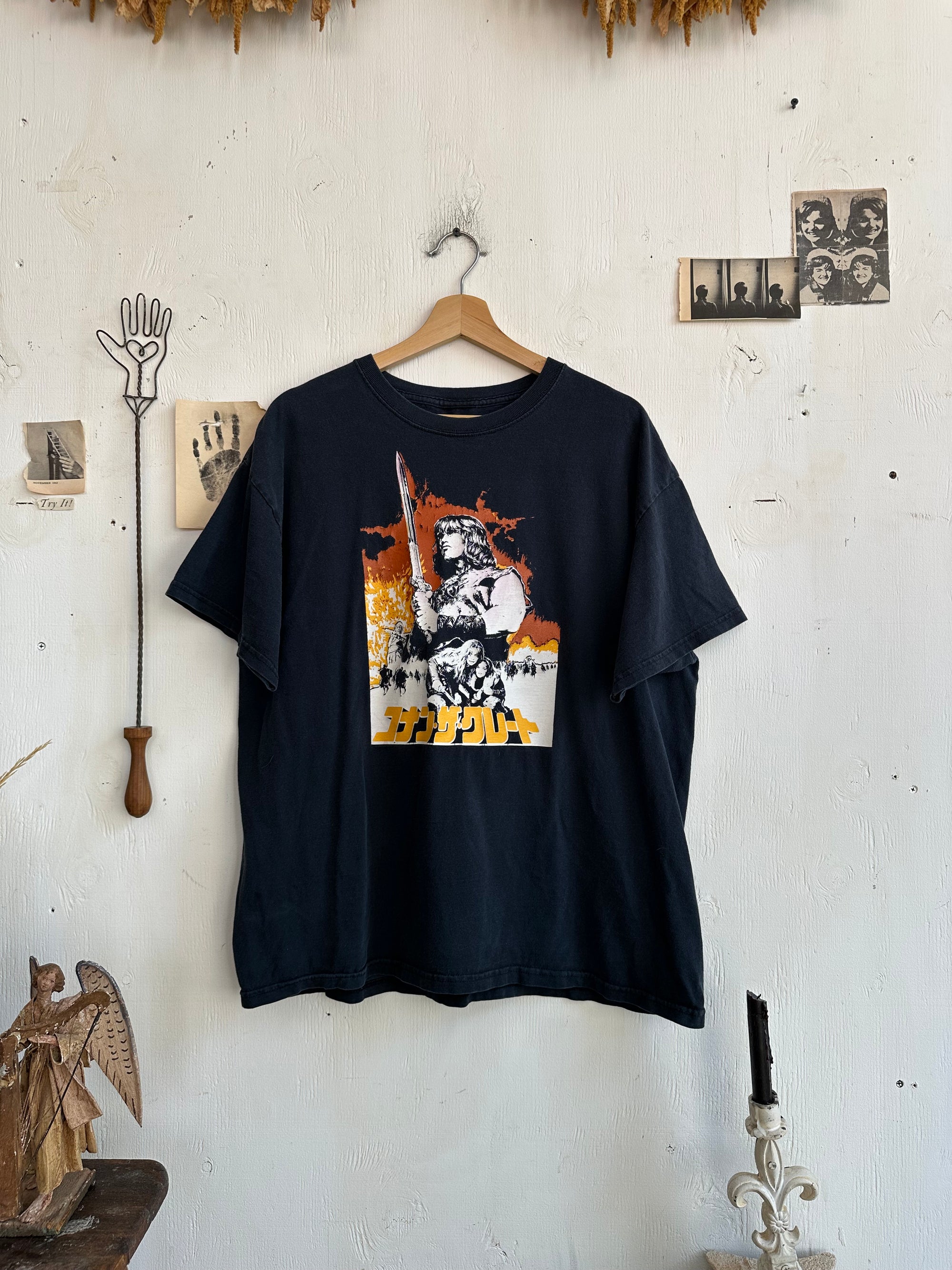 1990s Faded Japanese Conan The Barbarian Tee