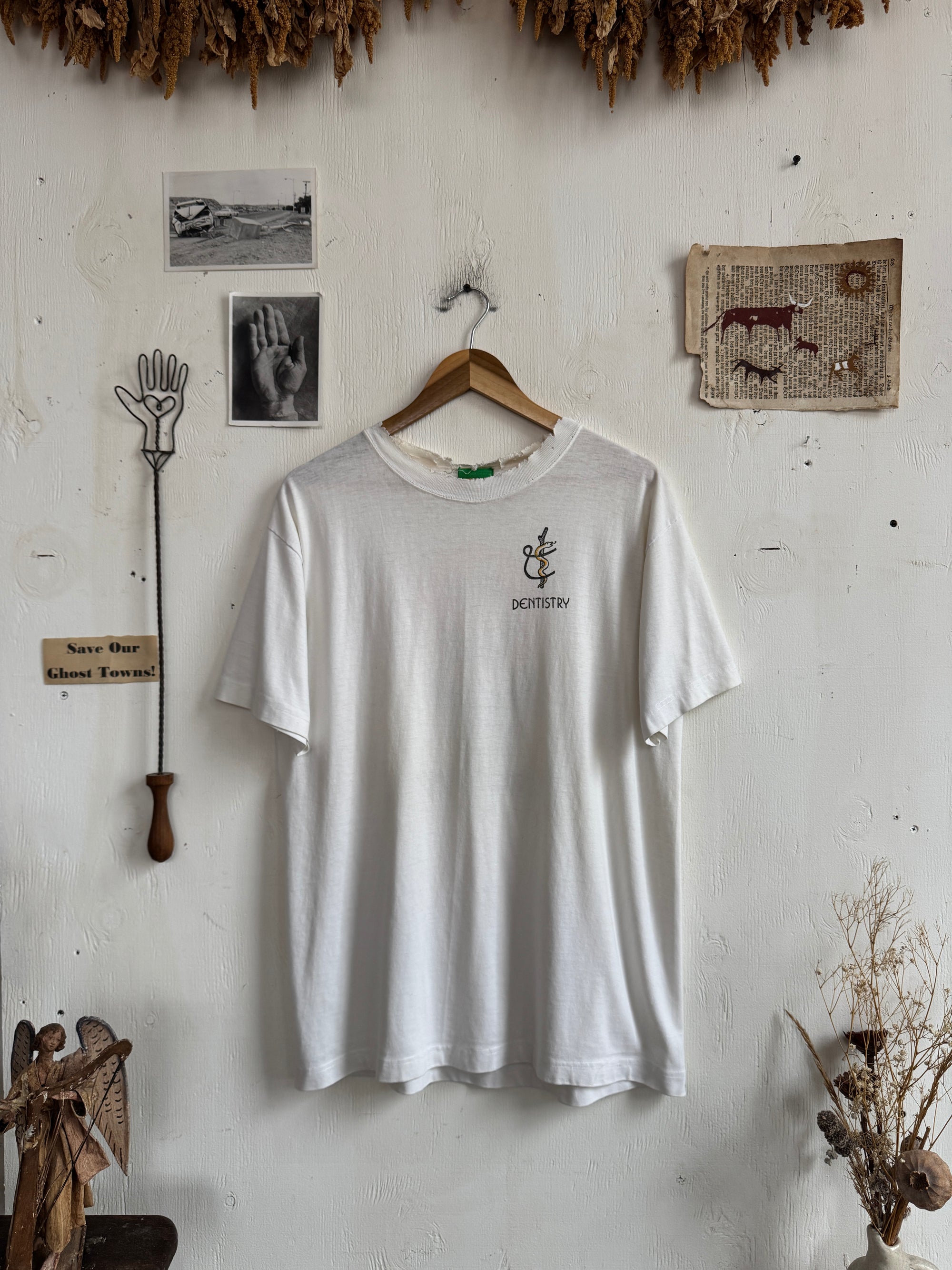 1990s Well Worn Braces Tee