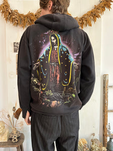 2000s Sunfaded Virgin Mary Hoodie (Boxy XL)