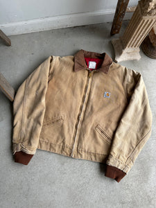 1980s Sunfaded Carhartt Jacket (Mens XS/ Womens S)