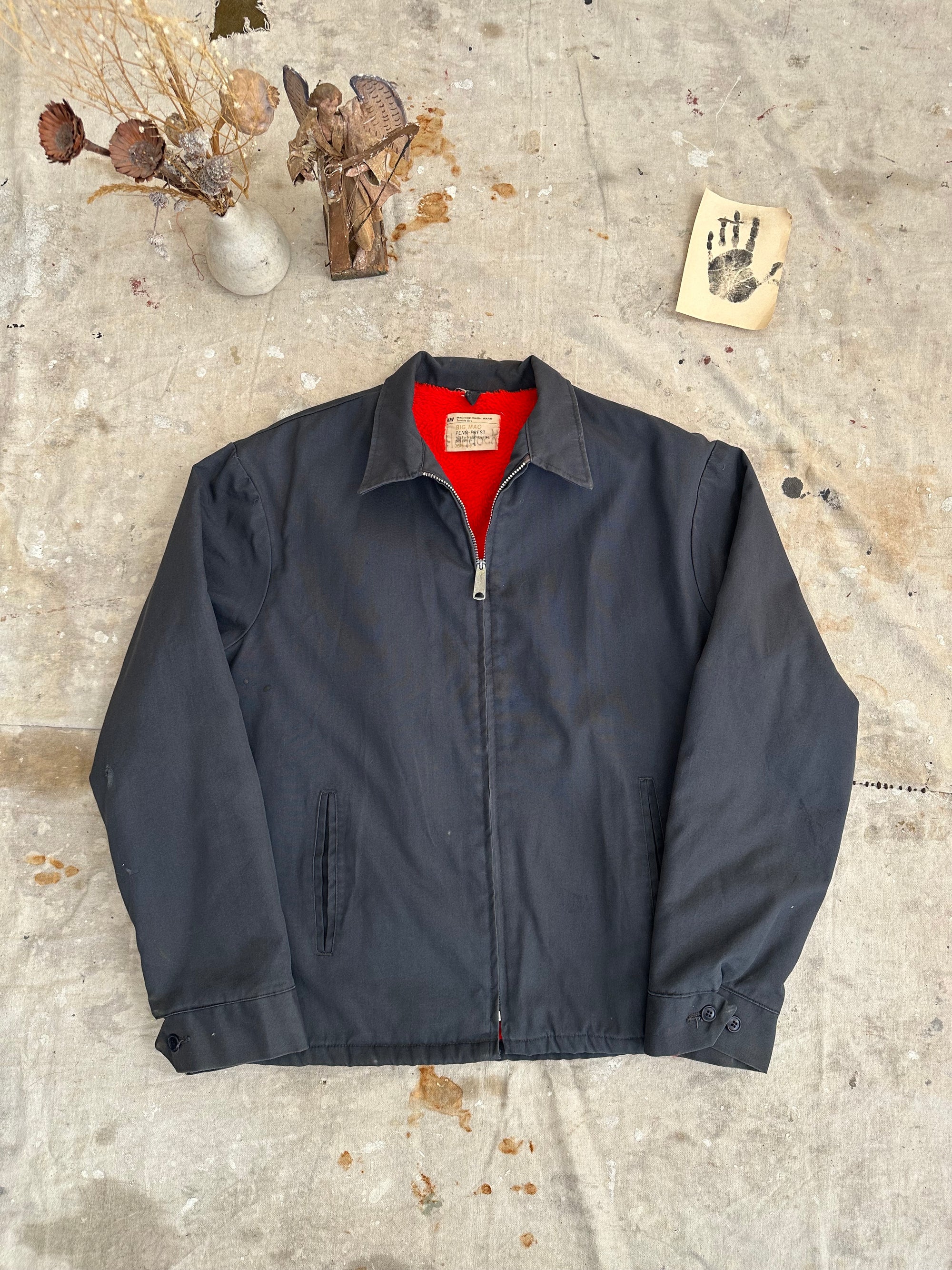 1970s Slate Grey Bic Mac Jacket