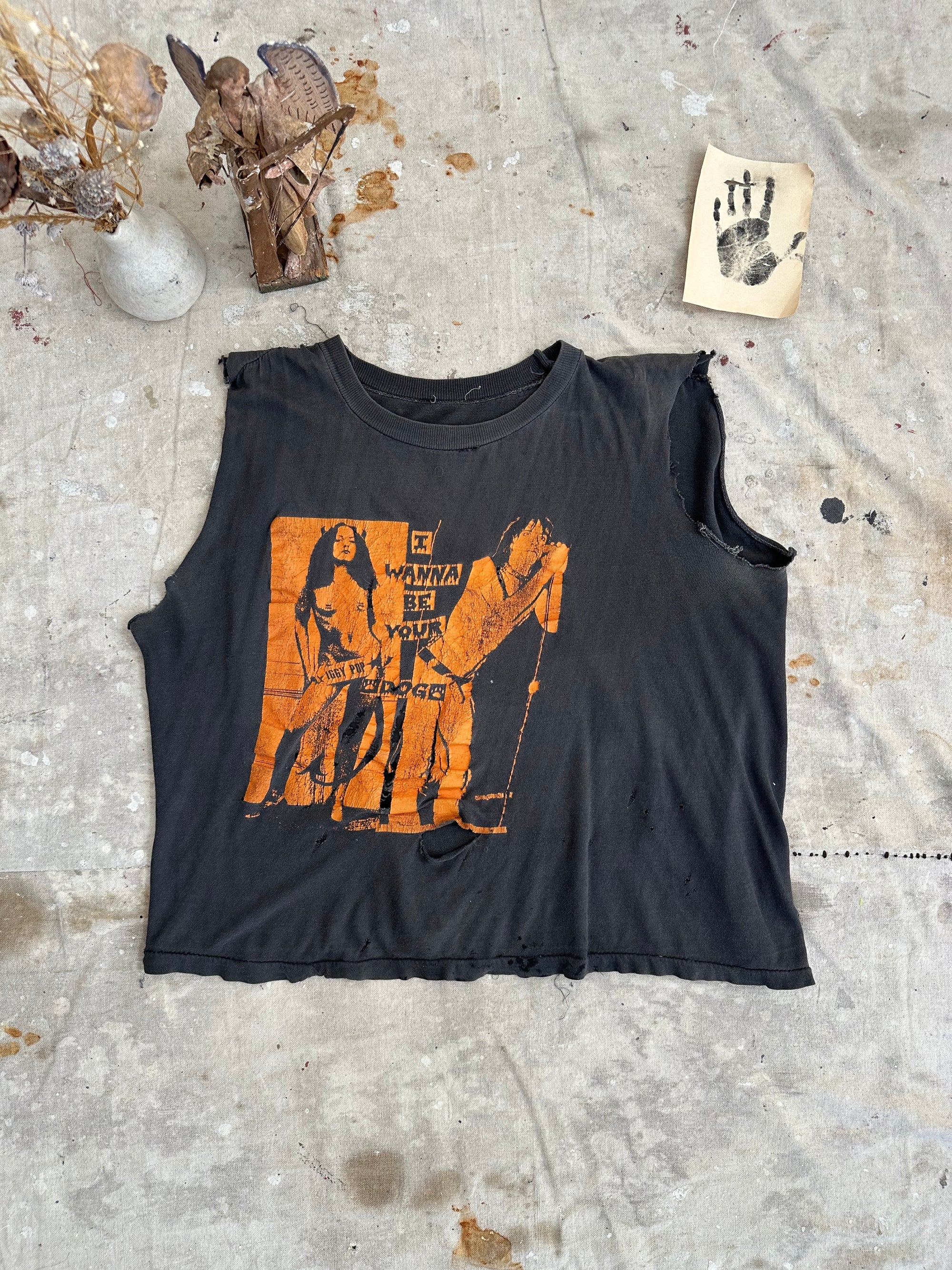 1970s/1980s Iggy and the Stooges “I Wanna Be Your Dog” Muscle Tee