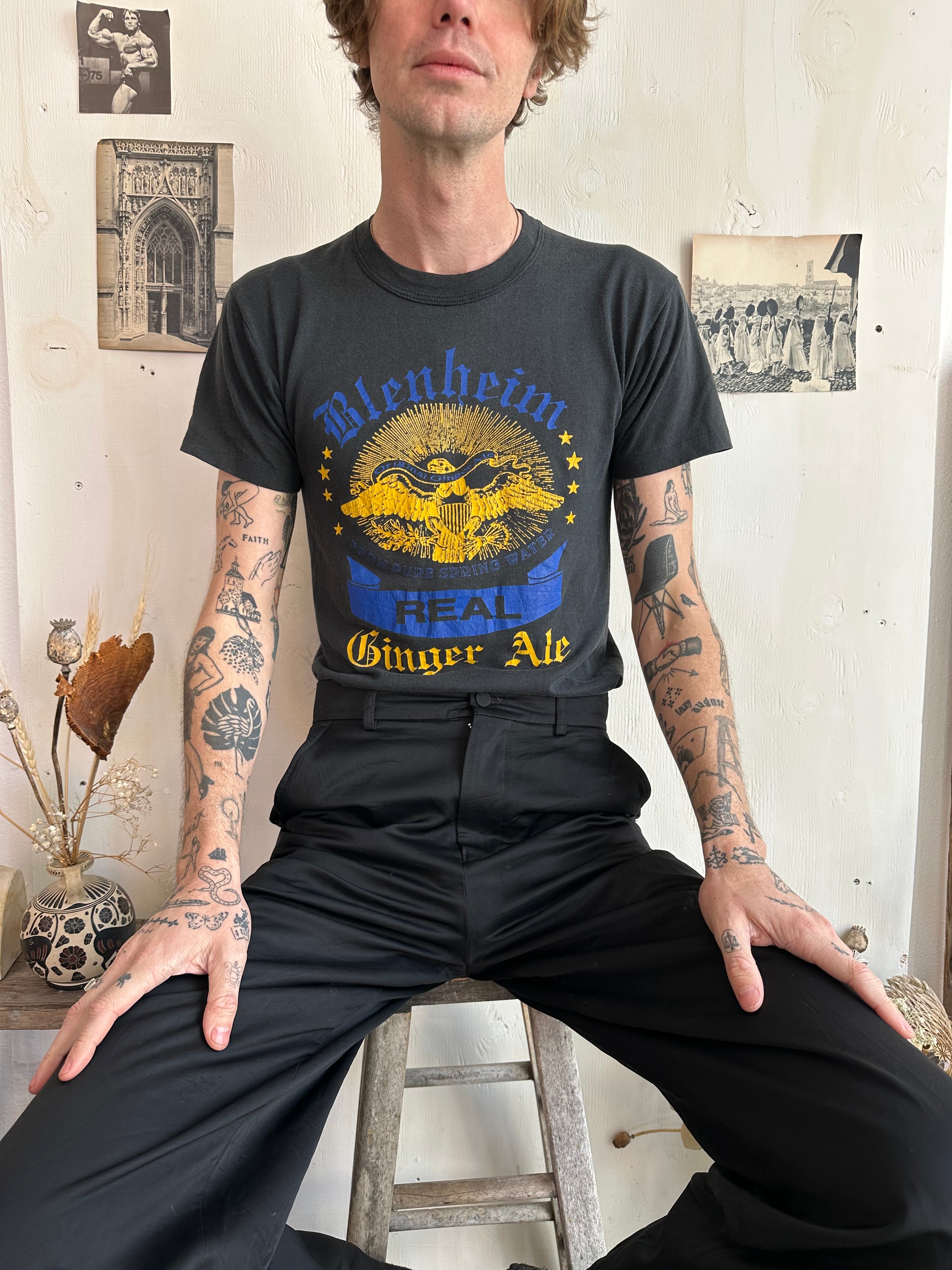 1980s Blenheim Ginger Ale Tee (S/M)