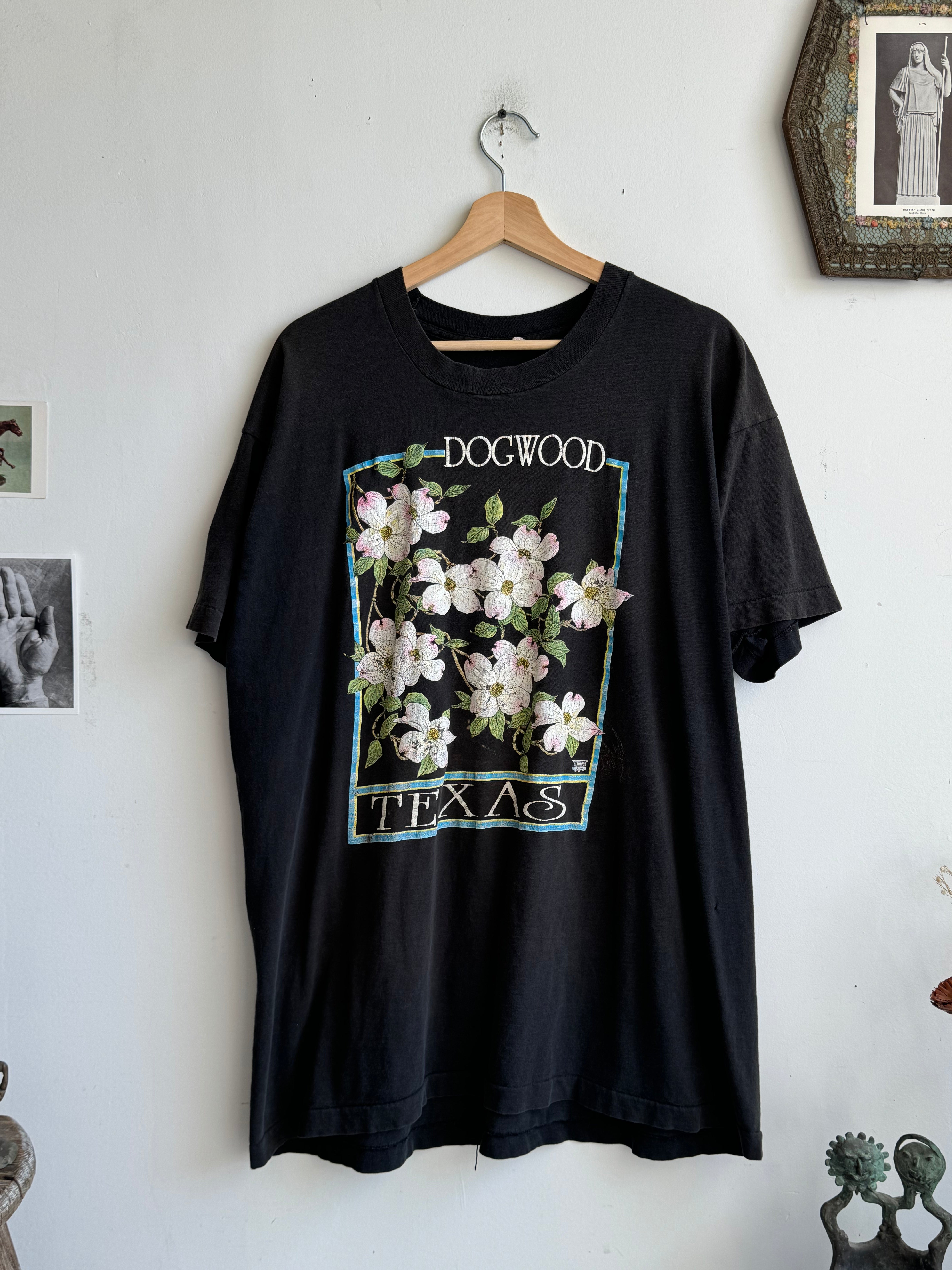 1990s Faded Dogwood, Texas T-Shirt (XXL)