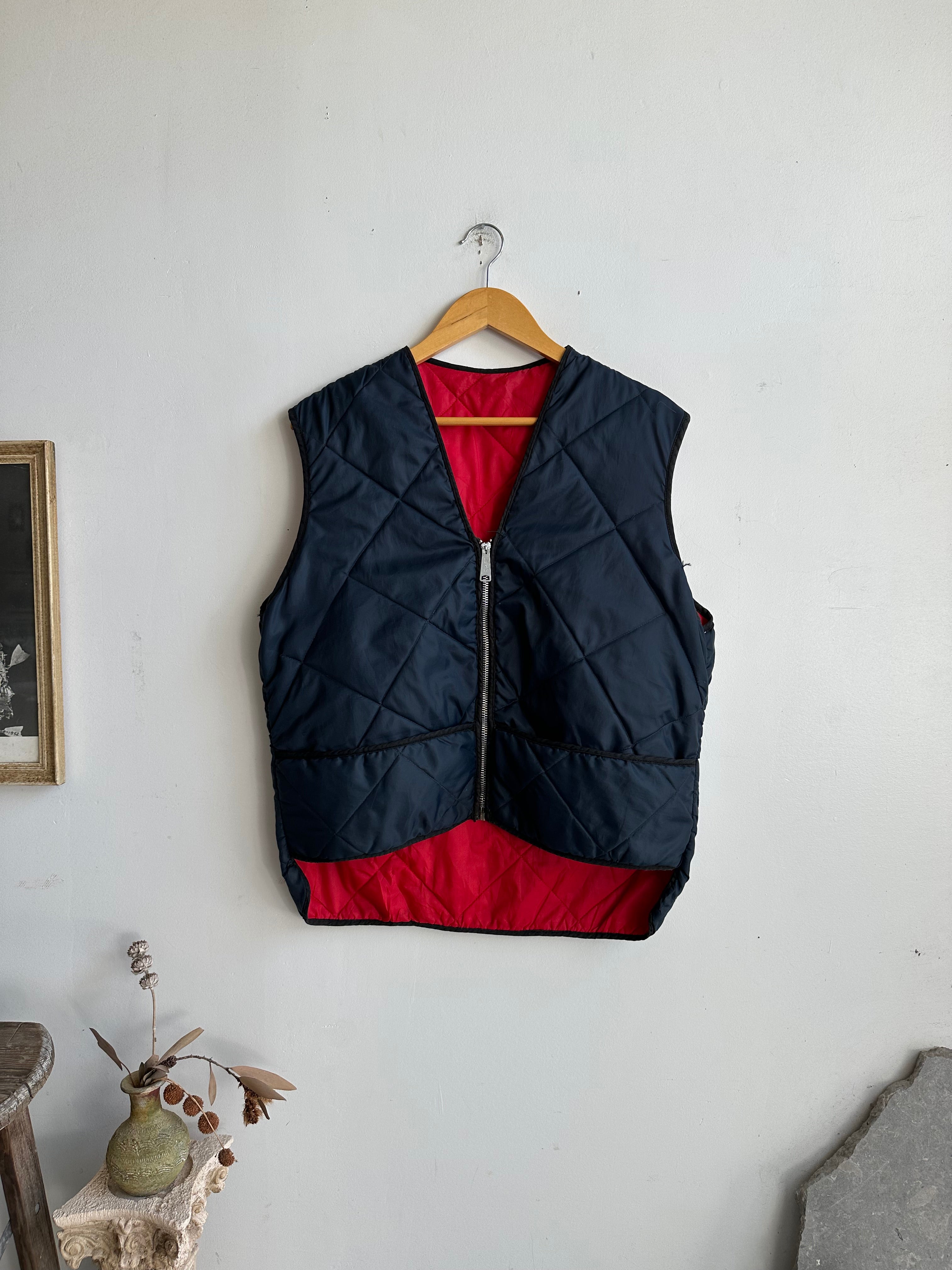 1960s Reversible Down Vest (S/M)