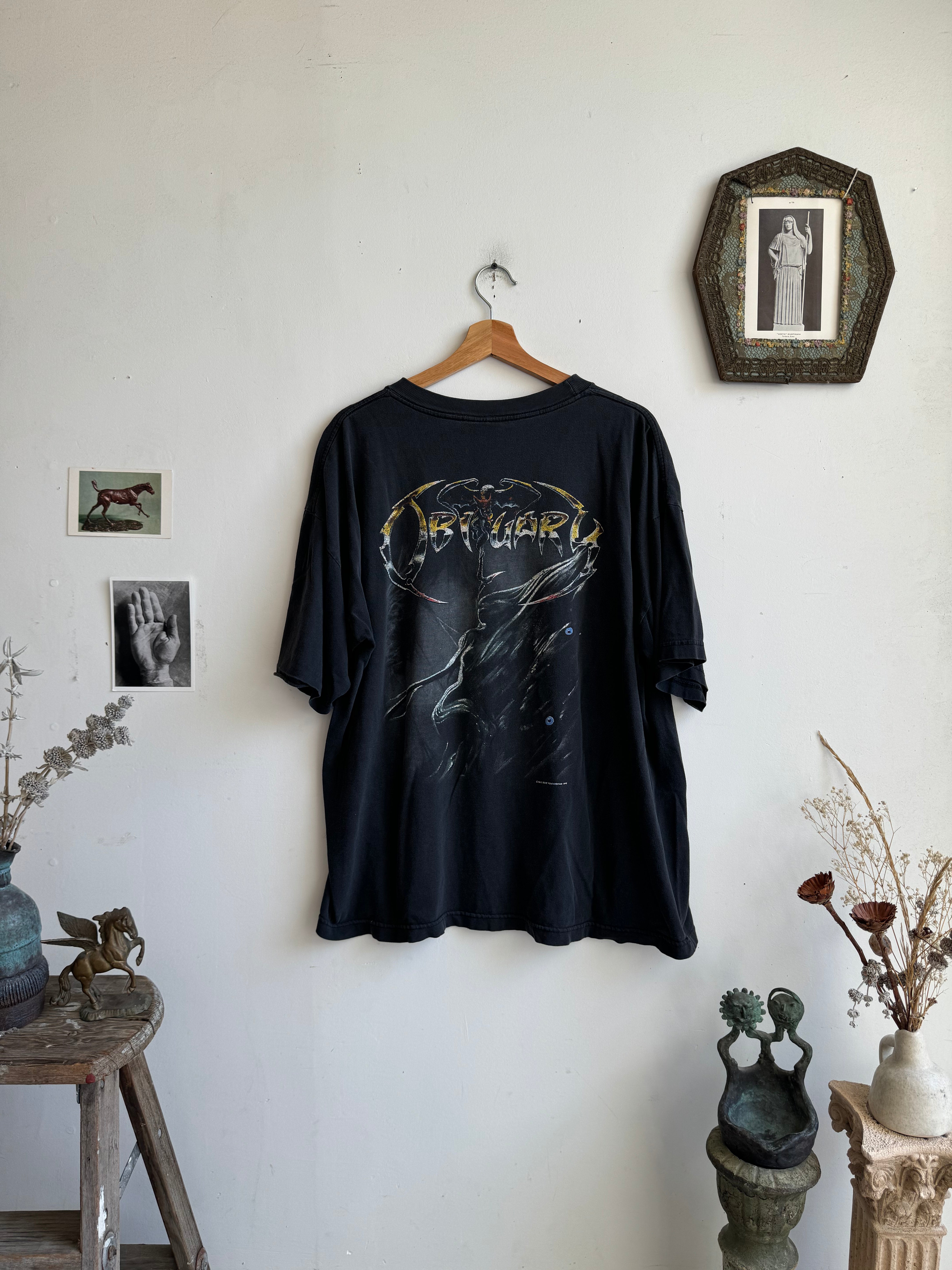 1993 Faded Obituary T-Shirt (Boxy L/XL)