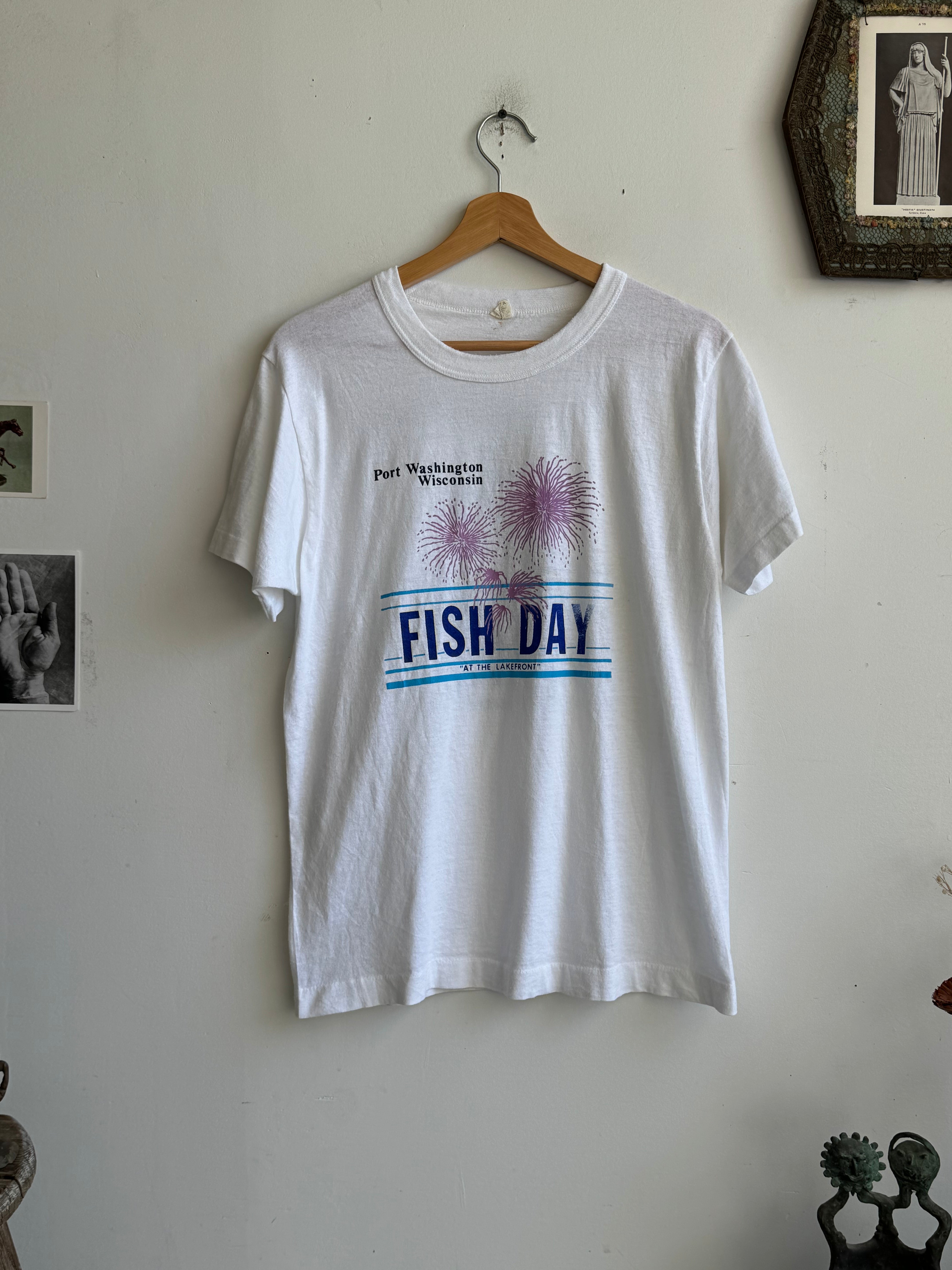 1980s Sir James Pub Fish Day T-Shirt (M)