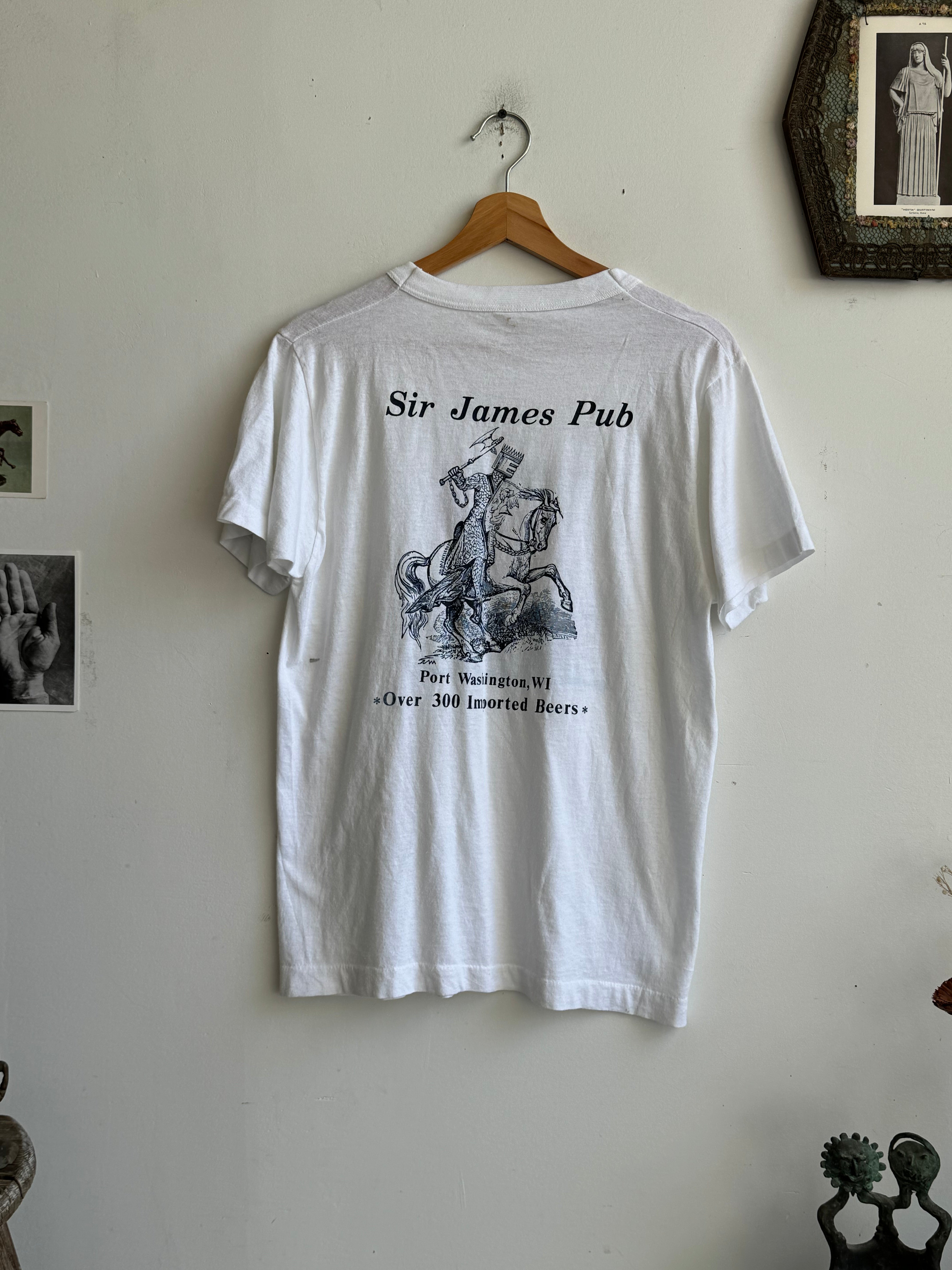 1980s Sir James Pub Fish Day T-Shirt (M)