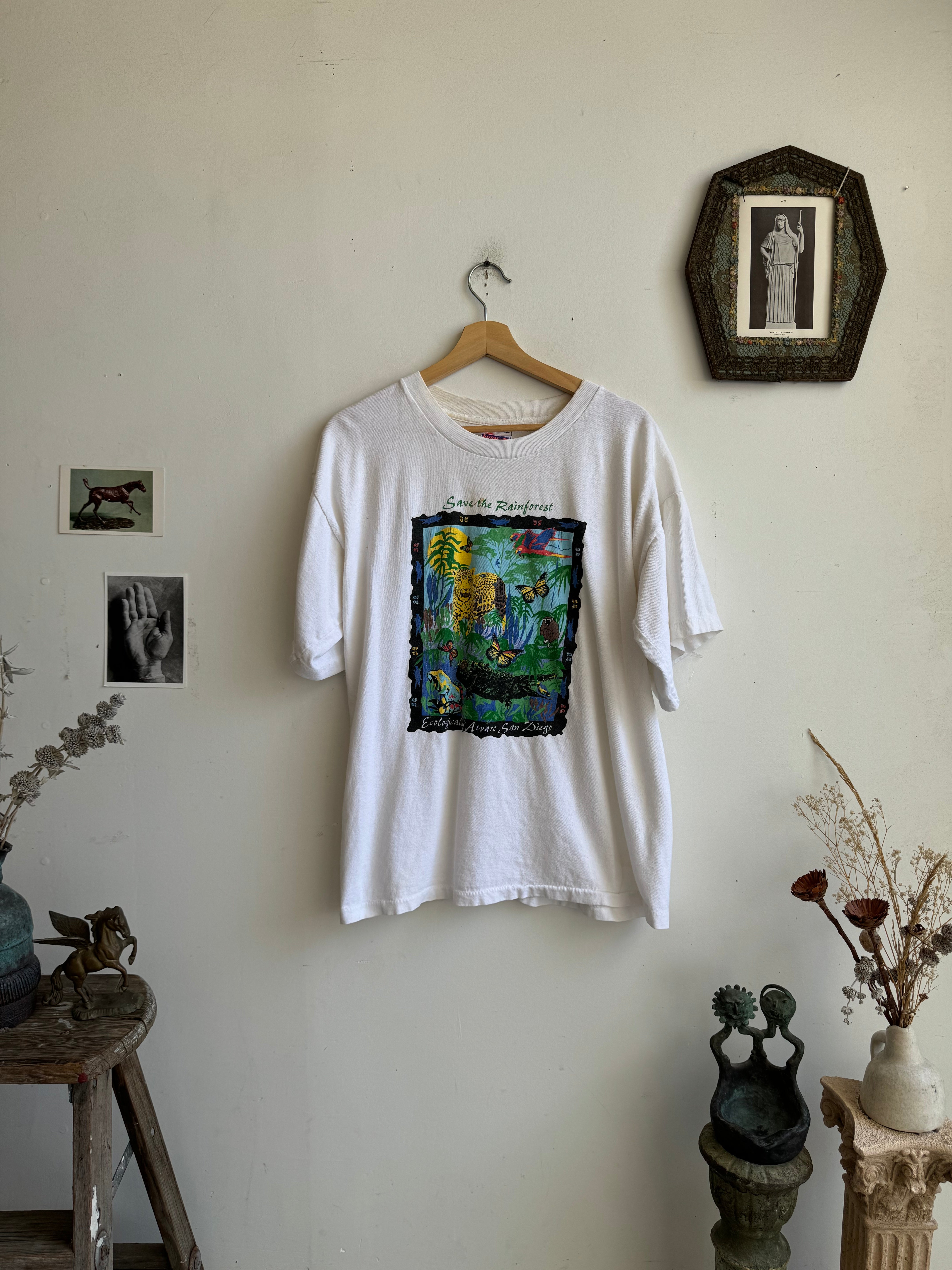 1990s Save the Rainforest Tee (Boxy L/XL)