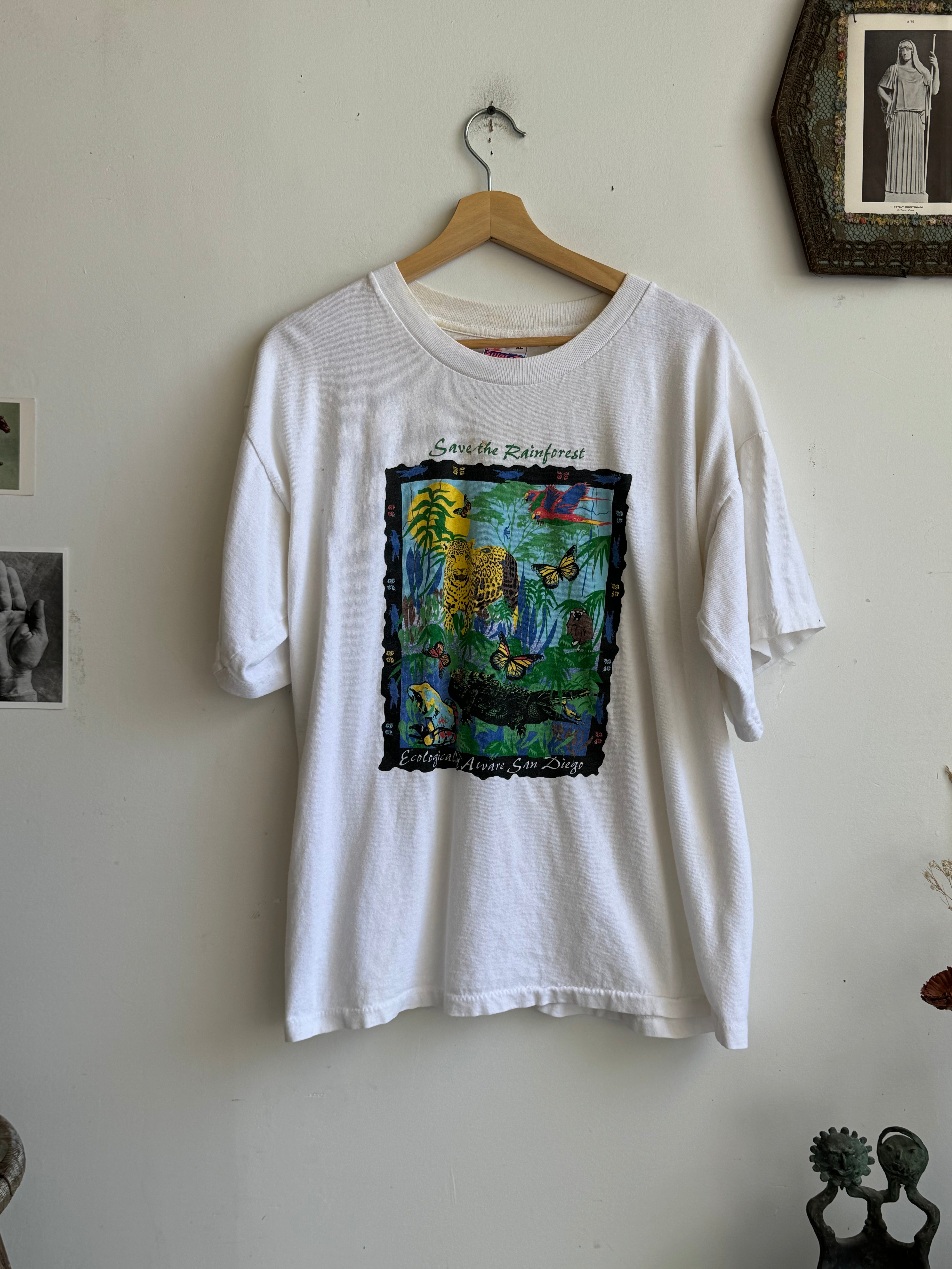 1990s Save the Rainforest Tee (Boxy L/XL)
