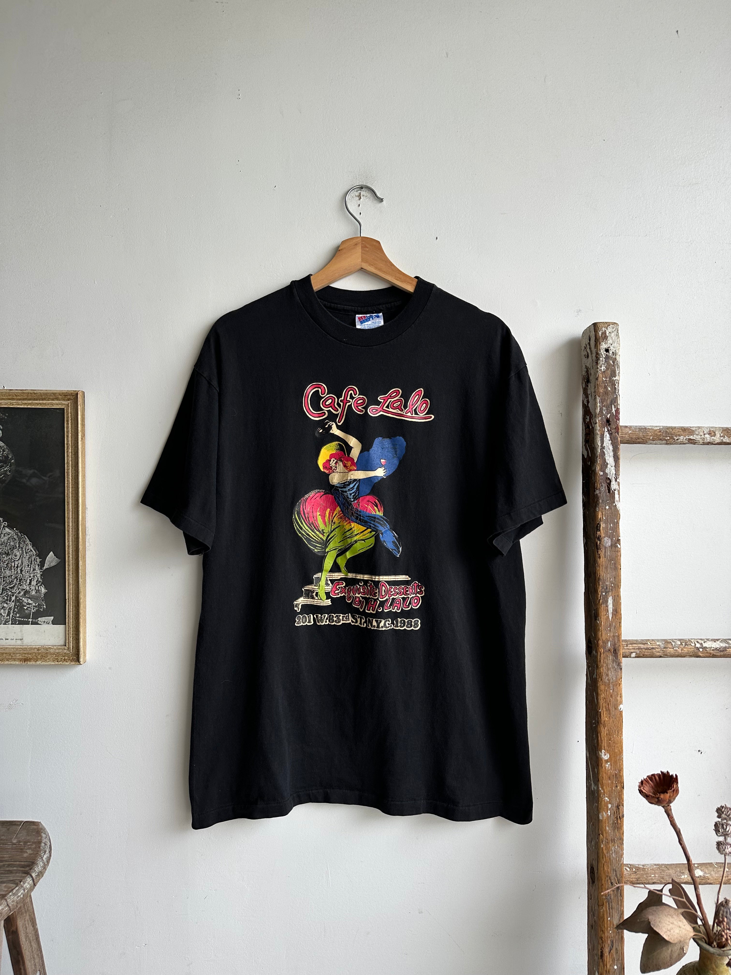 1990s Cafe Lalo T-Shirt (L/XL)