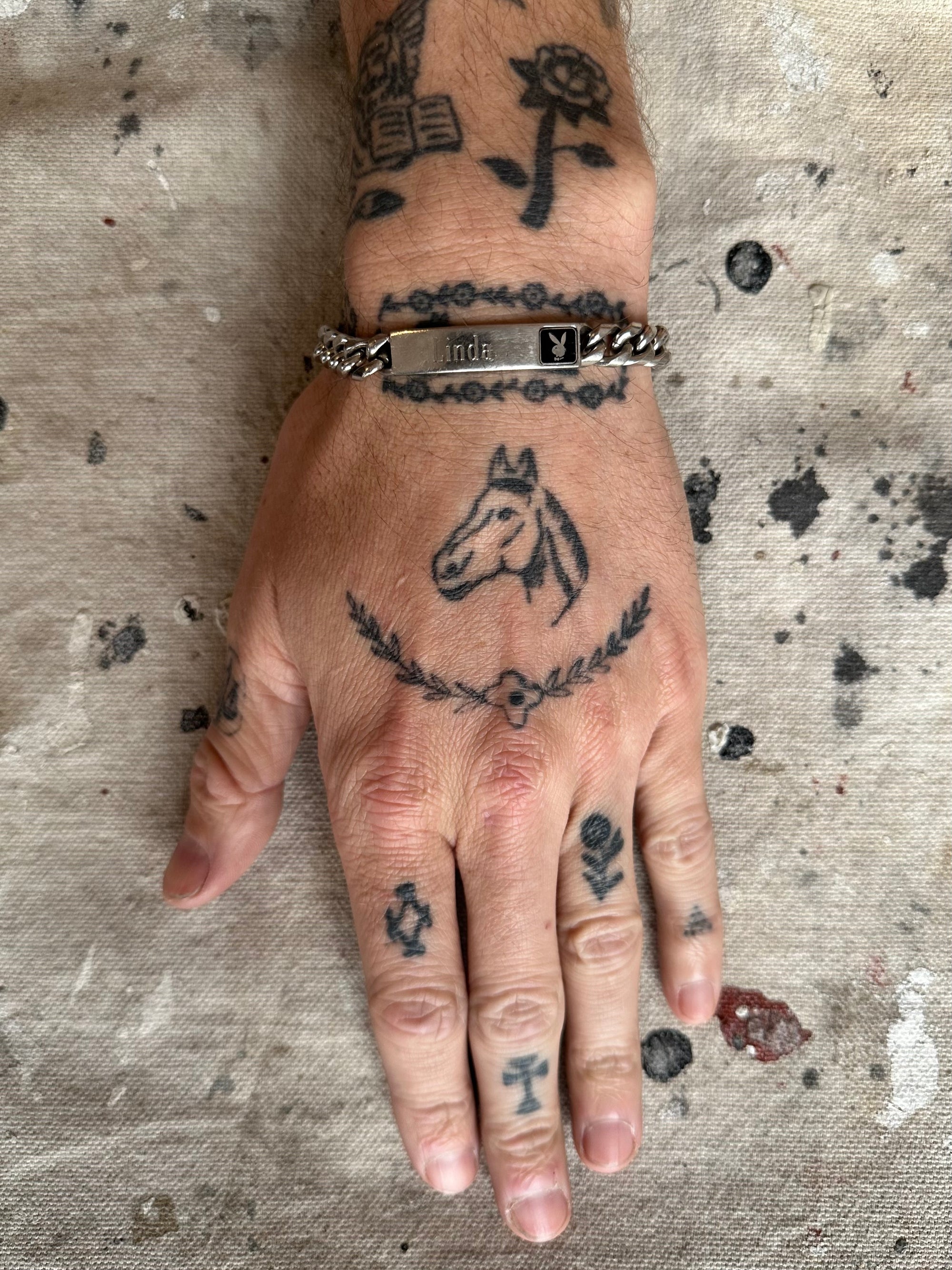 Vintage Heavy Linda Playboy Bracelet