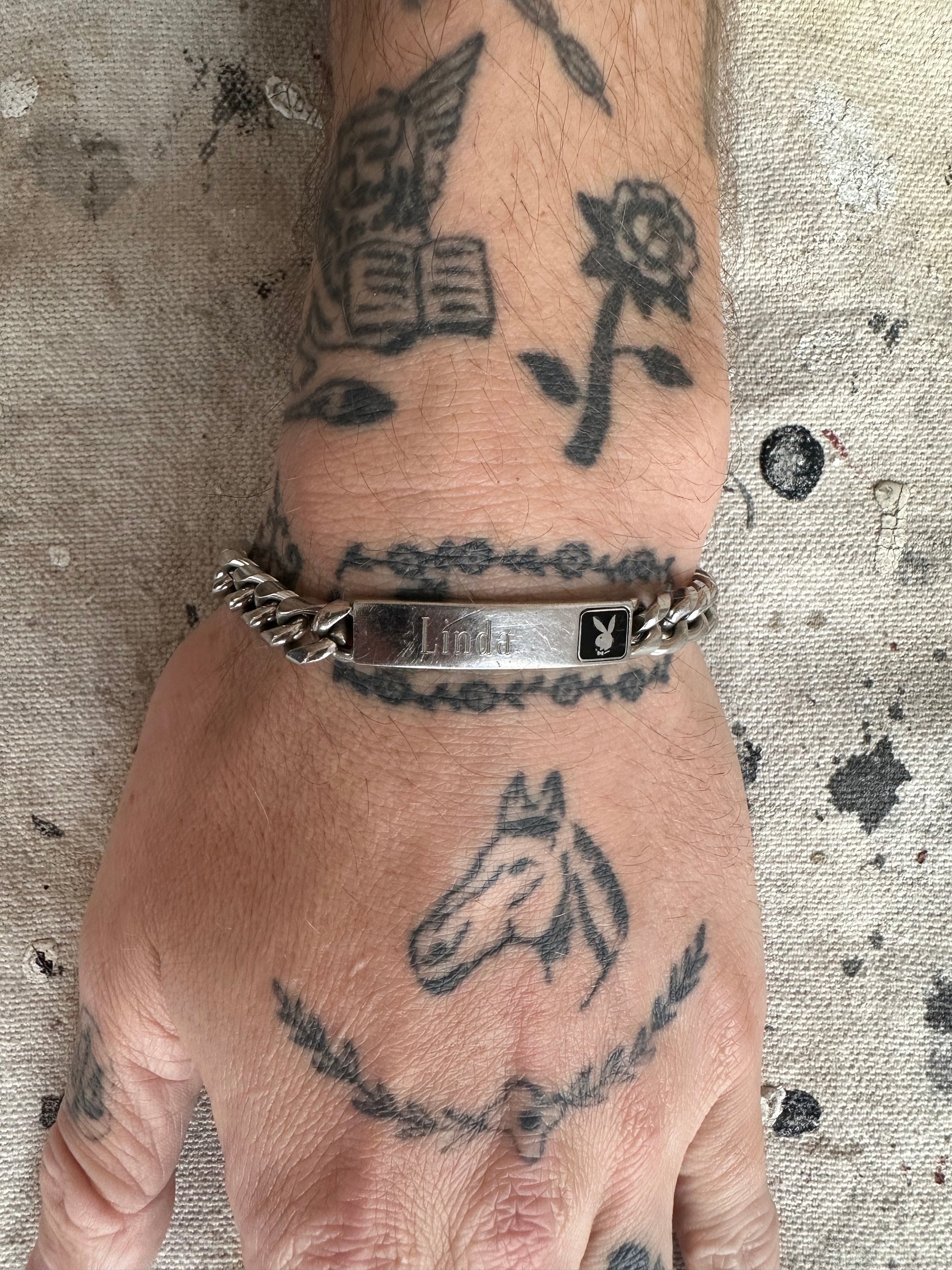 Vintage Heavy Linda Playboy Bracelet