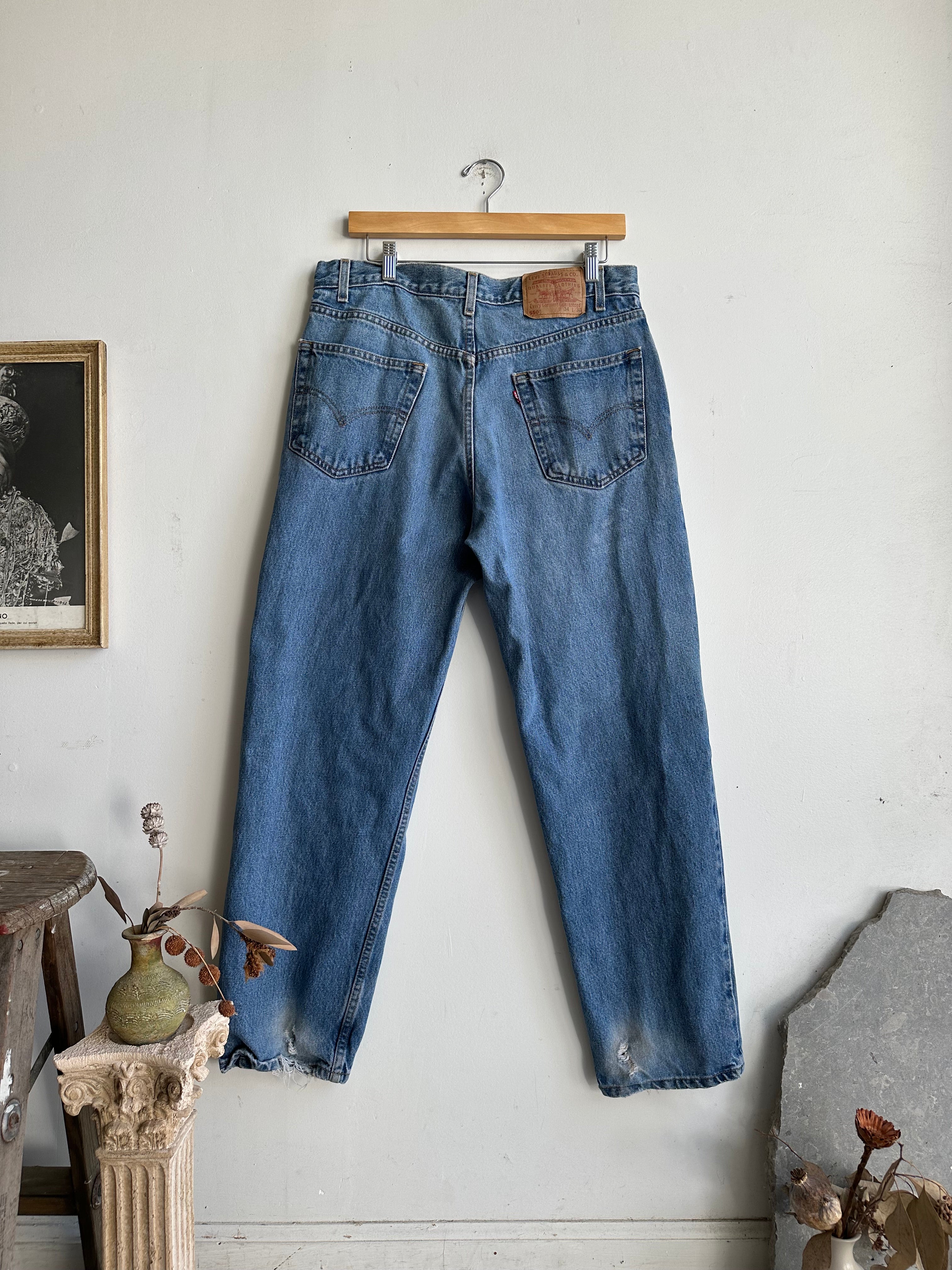 1980s Levi's 550s (34 x 30)