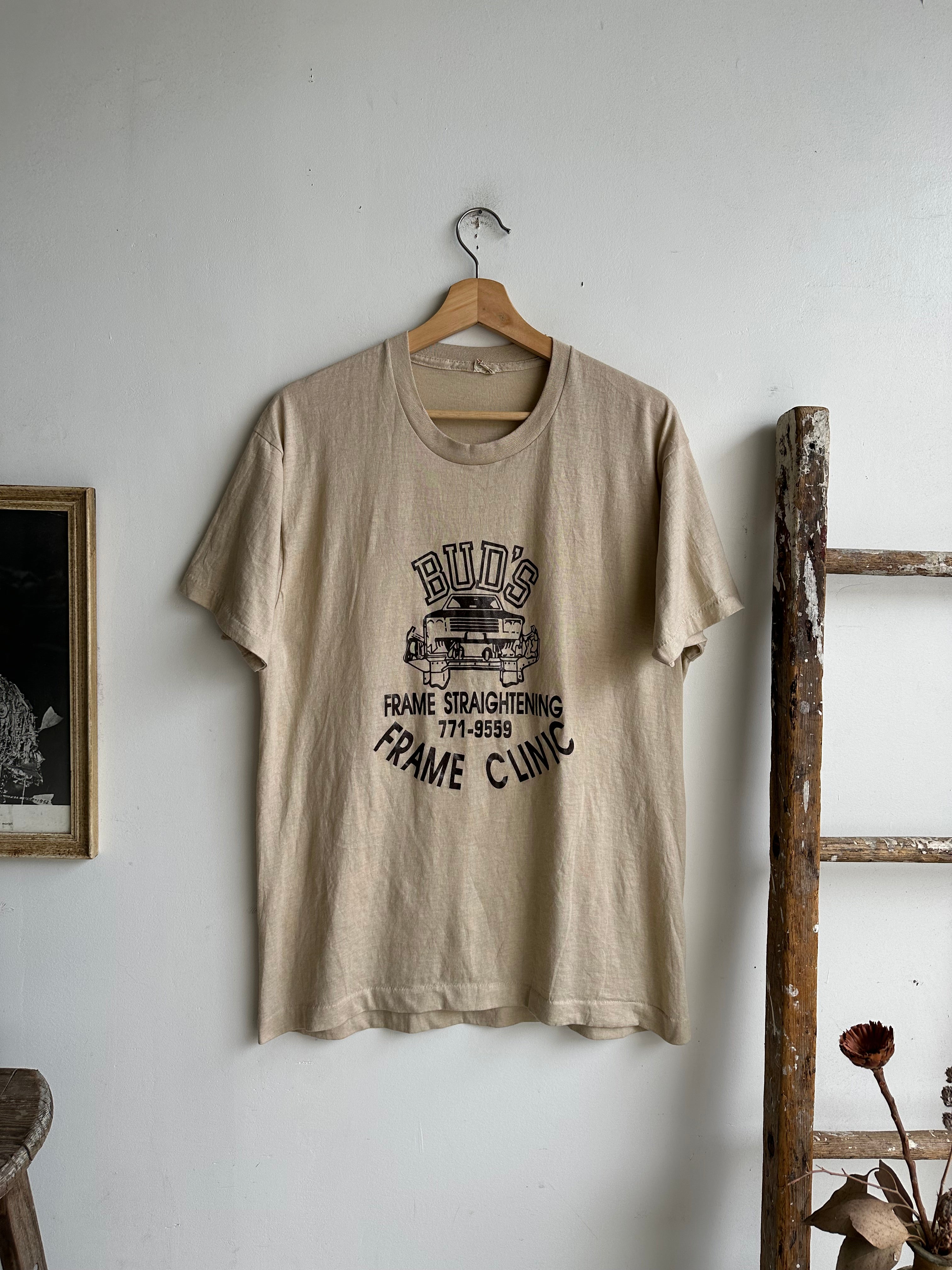 1980s Bud’s Frame Clinic T-Shirt (L)