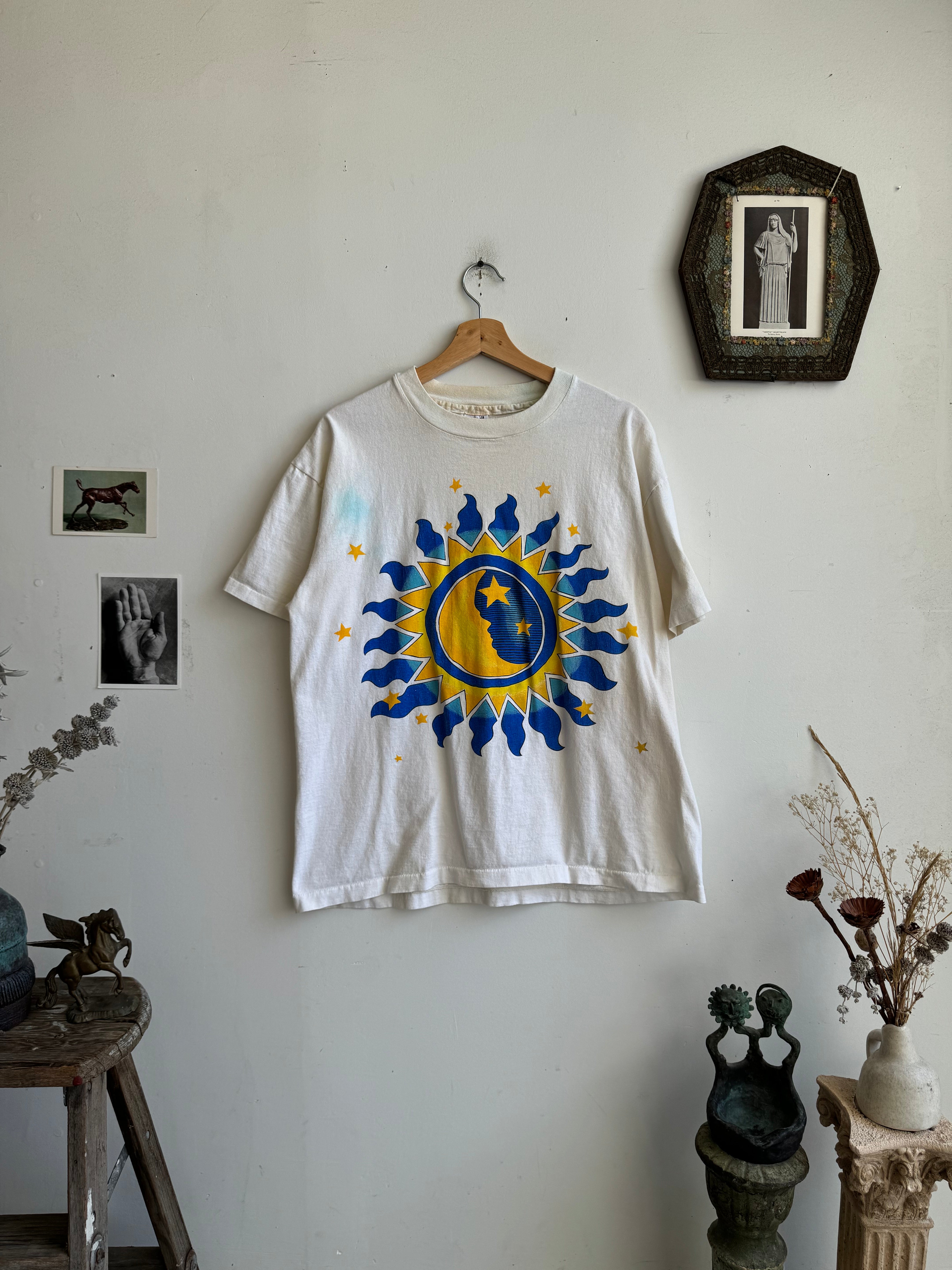 1990s Moon and Stars T-Shirt (L/XL)