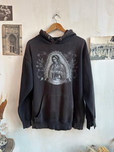 2000s Sunfaded Virgin Mary Hoodie (Boxy XL)