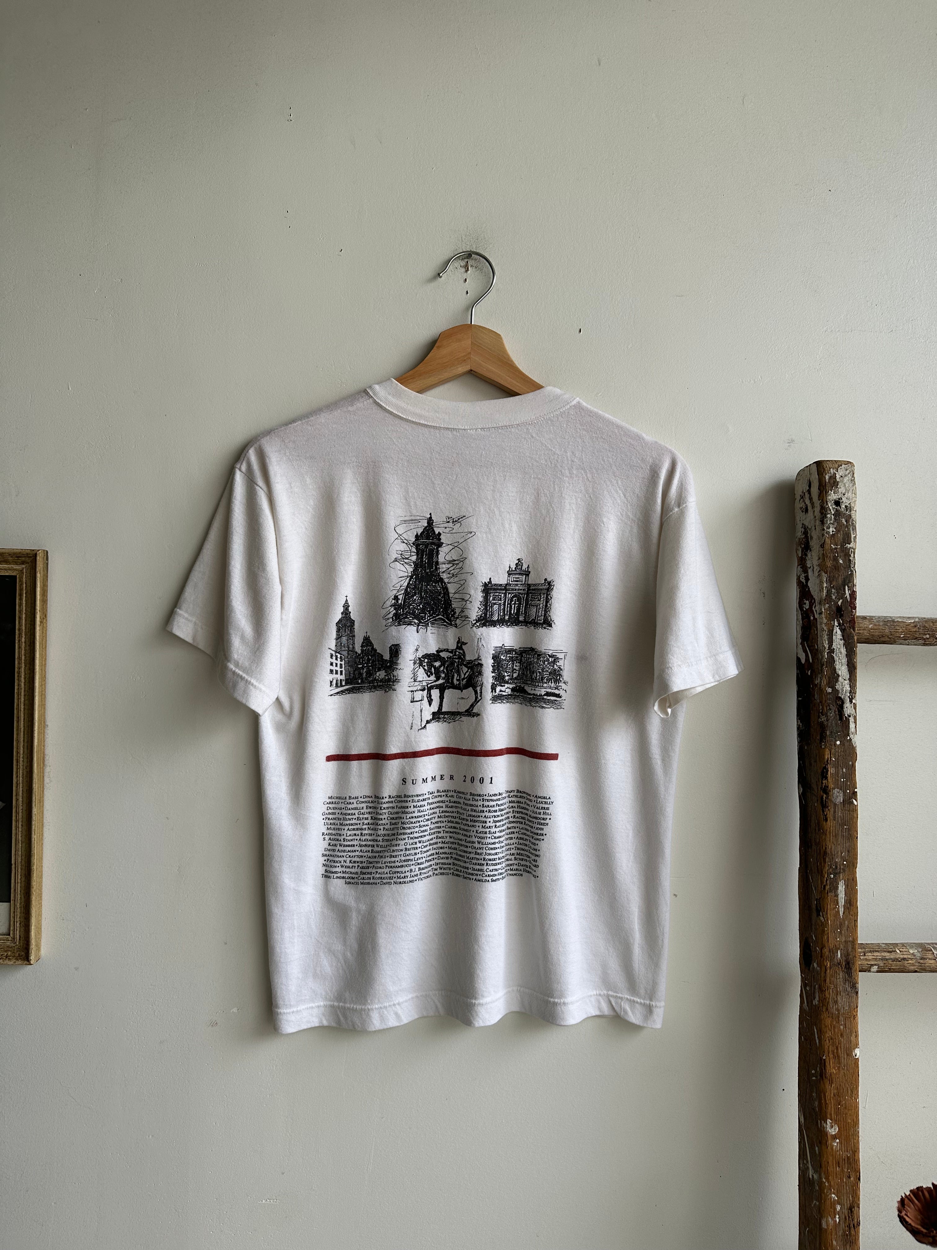 2001 FSU Spain Tee (S/M)