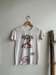 1980s Hand Drawn We Be Jammin’ Aspen T-Shirt (S)