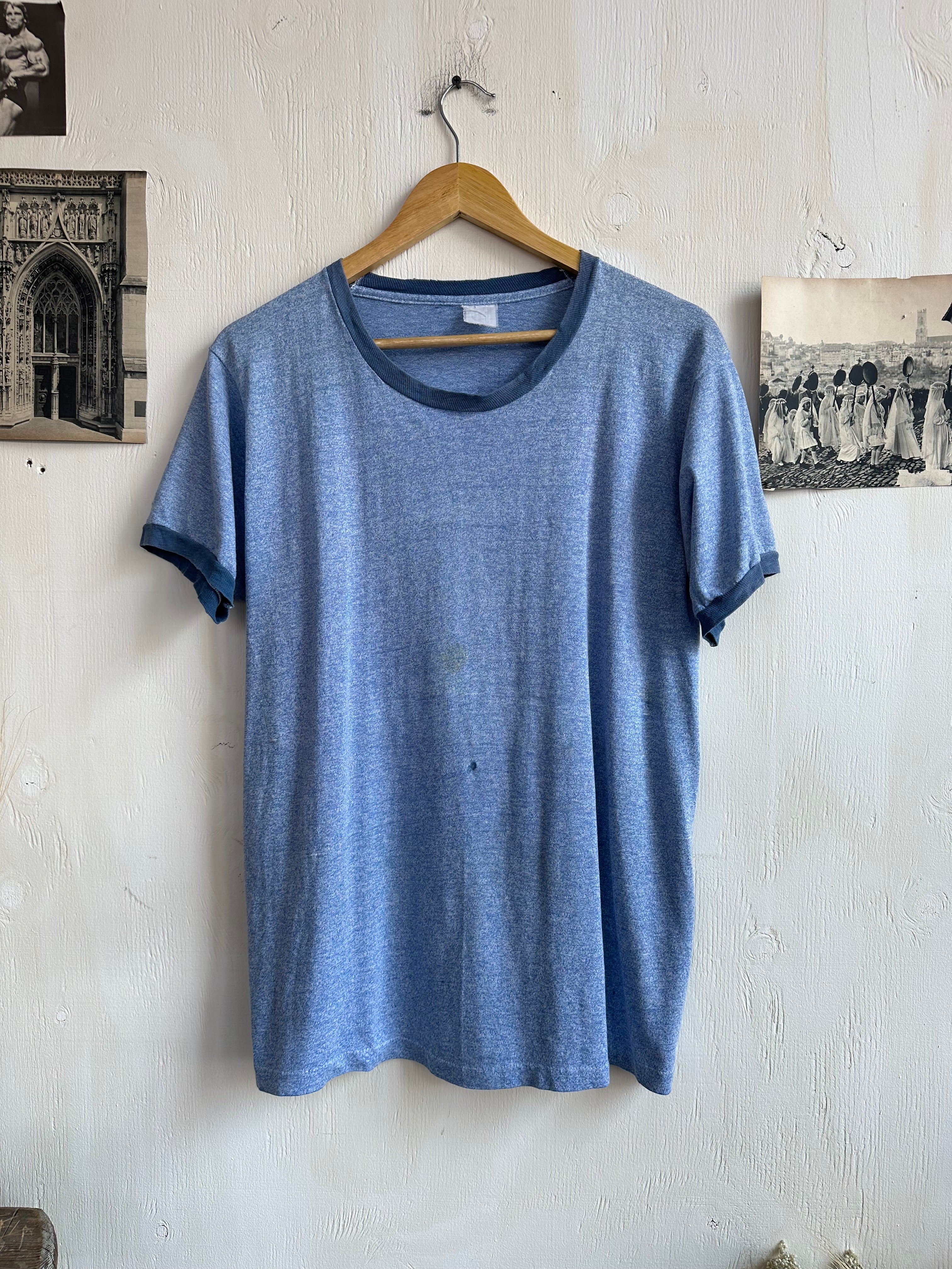 1970s Washed Out Ringer Tee (XL)