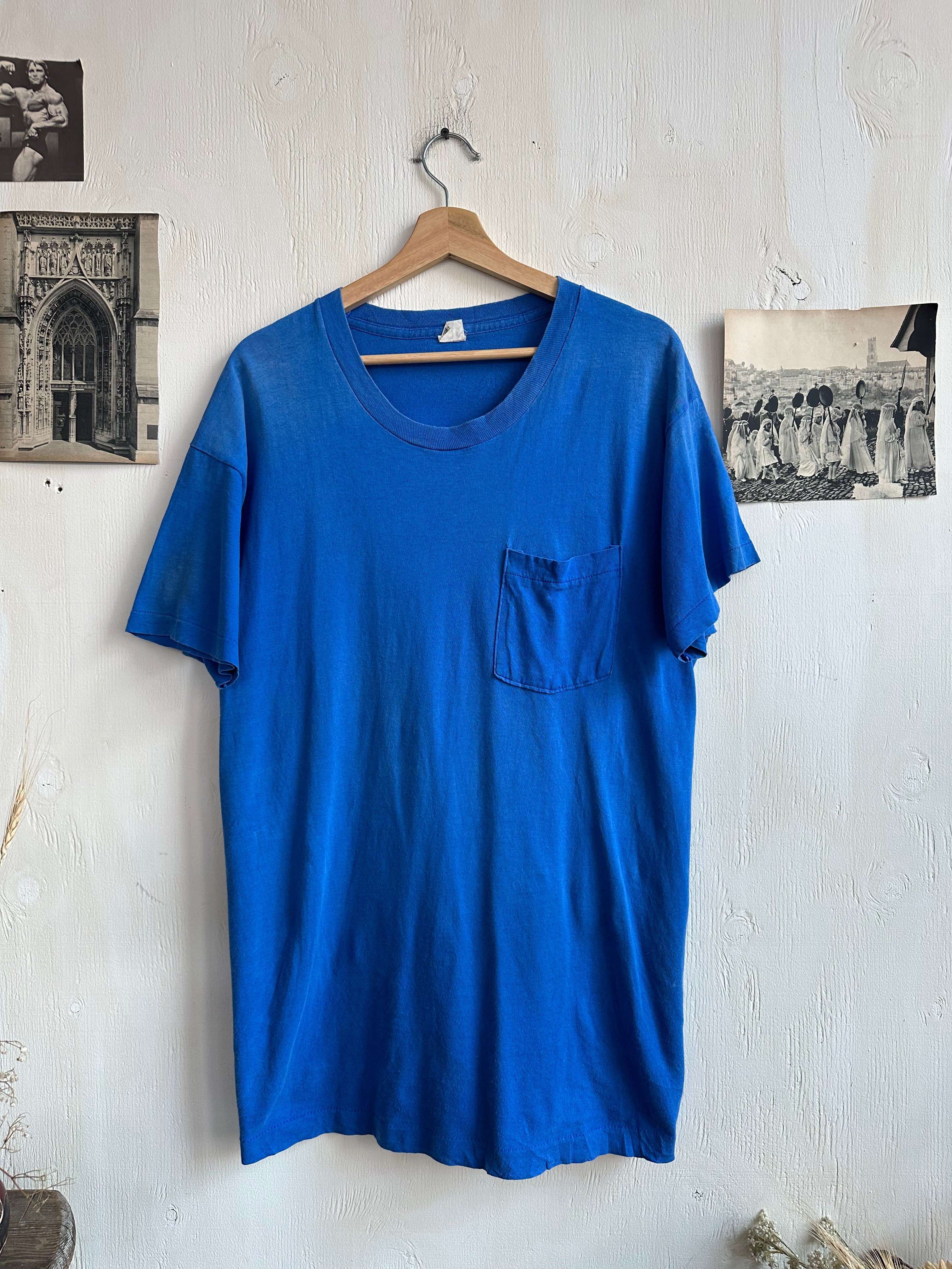 1980s Sunfaded Pocket Tee (XL)