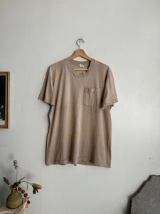 1980s Tan Pocket Tee (XL)