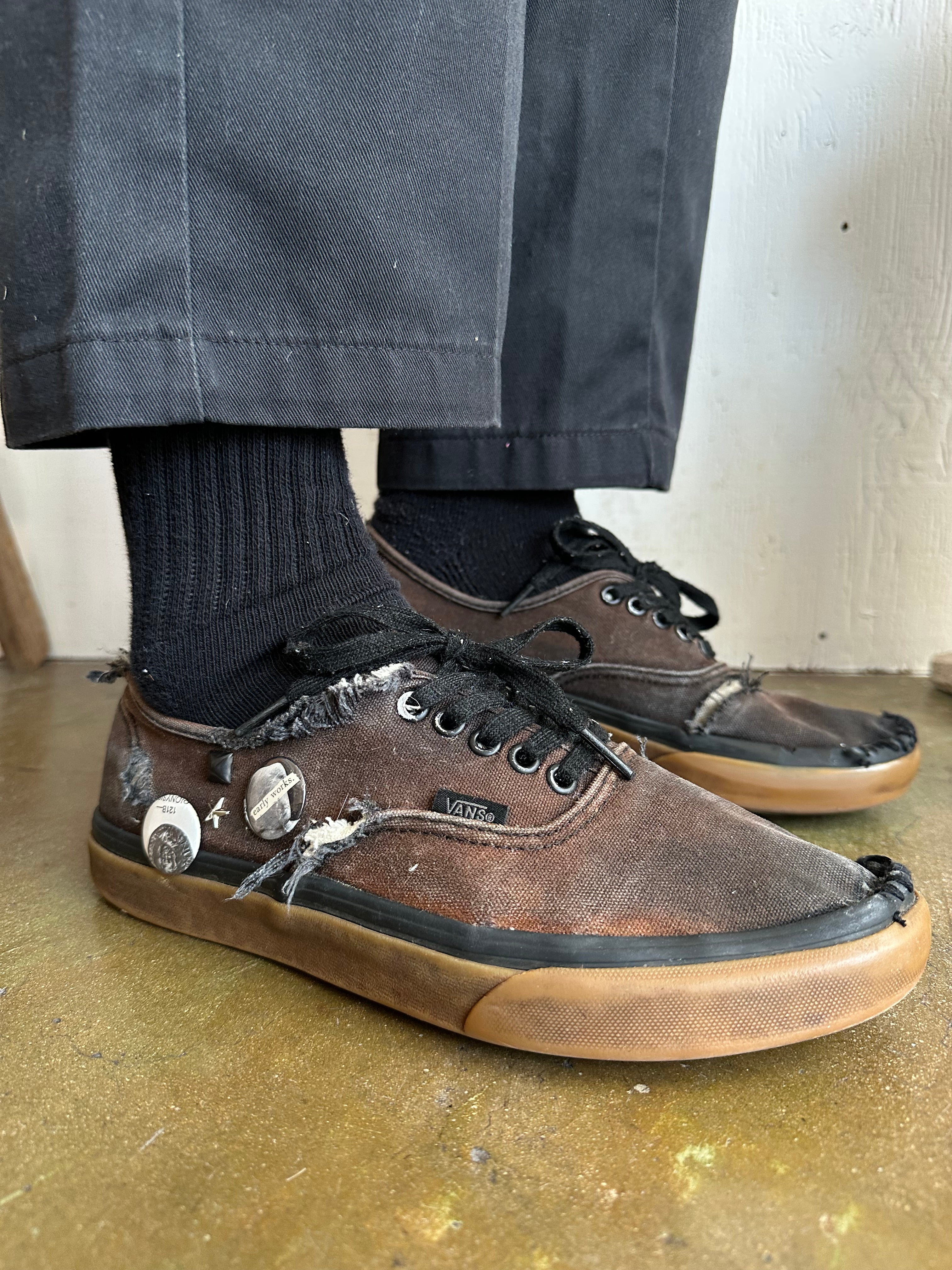 Vintage Repaired Crust Vans (8 1/2 - 9)