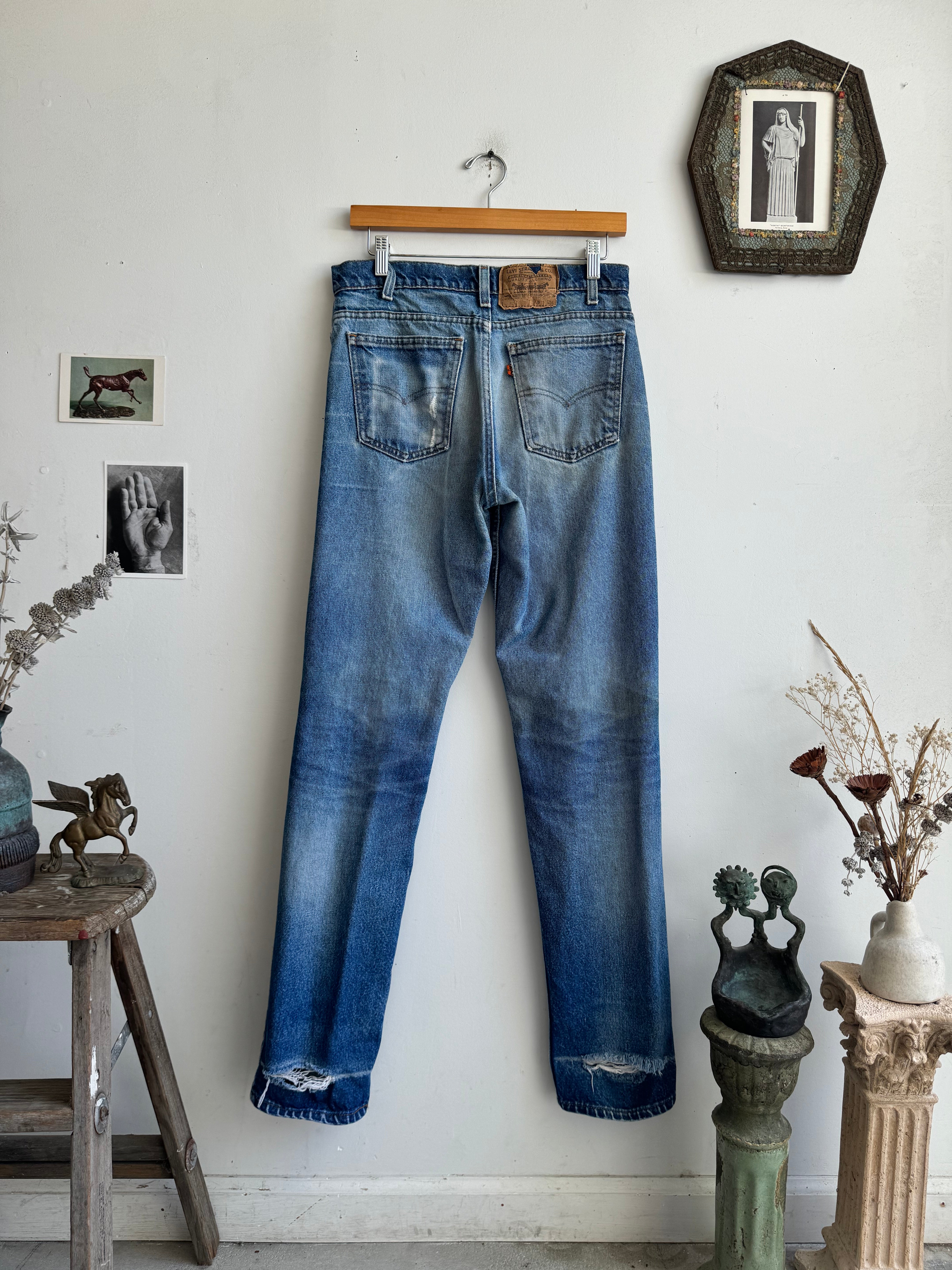 1980s Well-Worn Levi’s 505 Jeans (32/31)