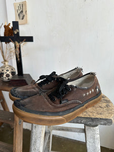 Vintage Repaired Crust Vans (8 1/2 - 9)