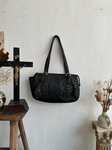 Vintage Studded Leather Bag
