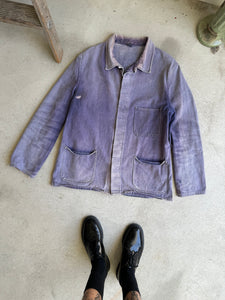 1970s Sunfaded Purple Chore Jacket (XL)